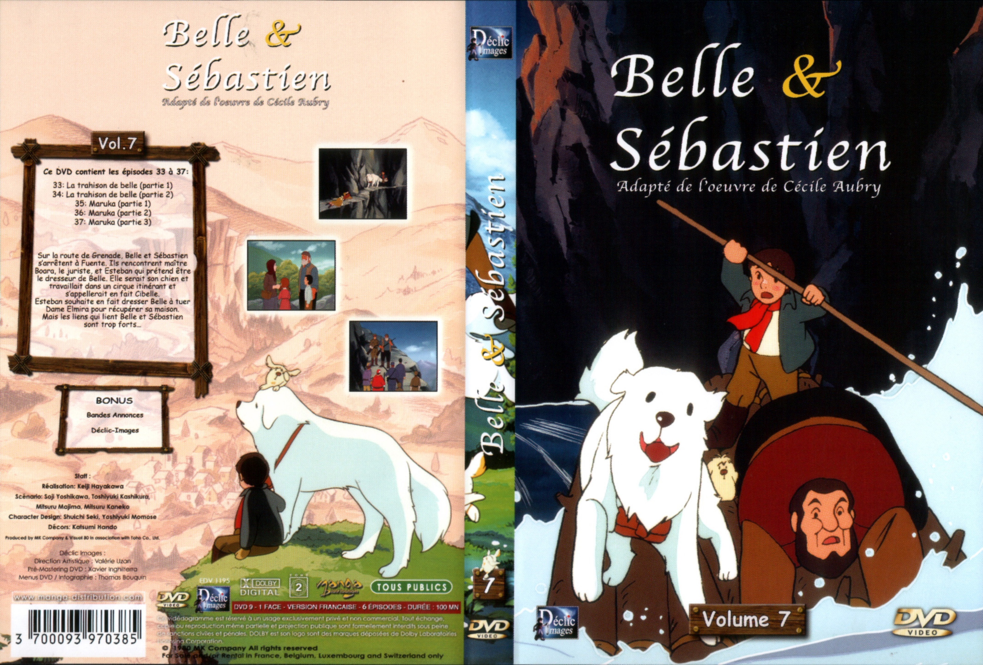 Jaquette DVD Belle et Sebastien DVD 07