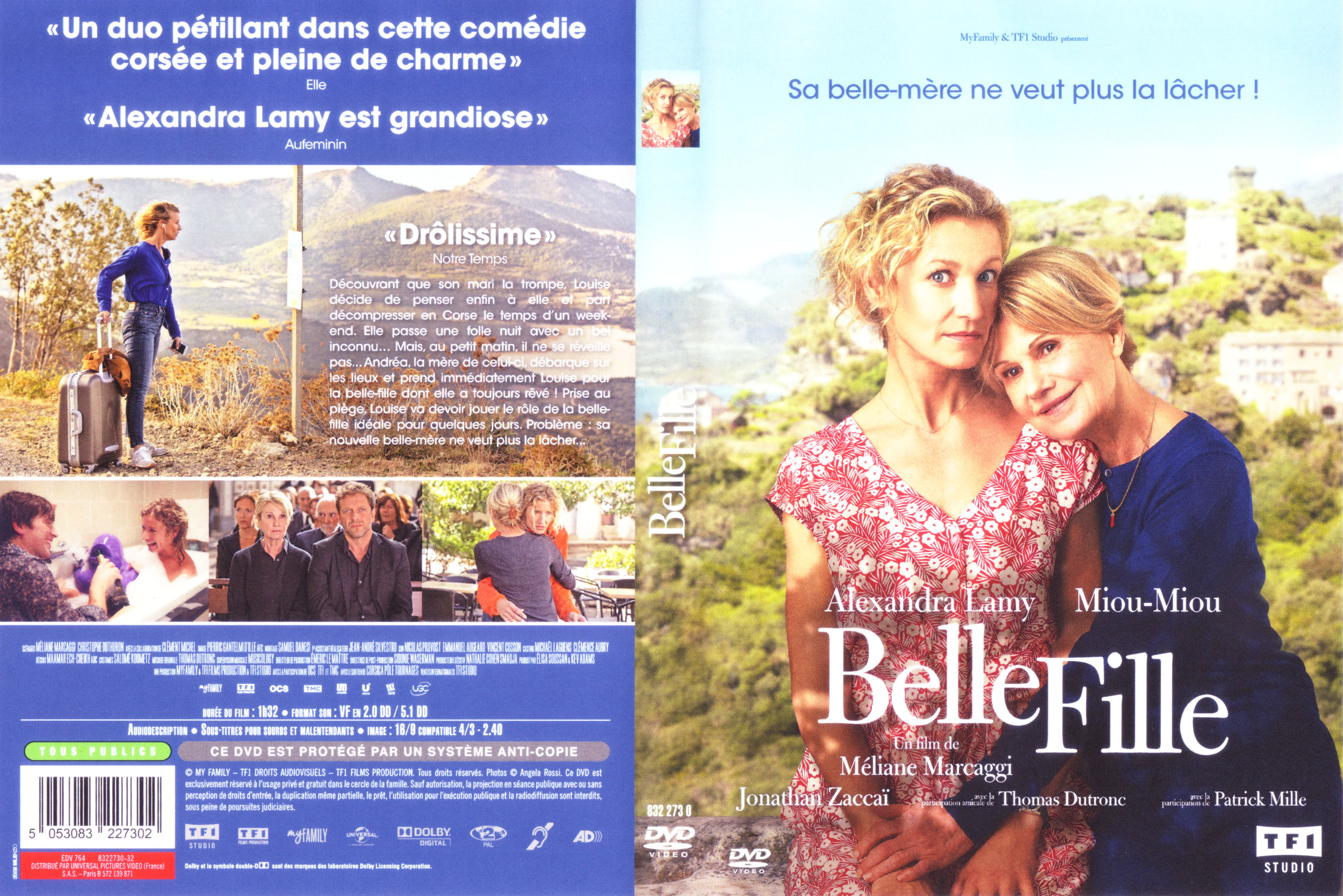 Jaquette DVD Belle fille