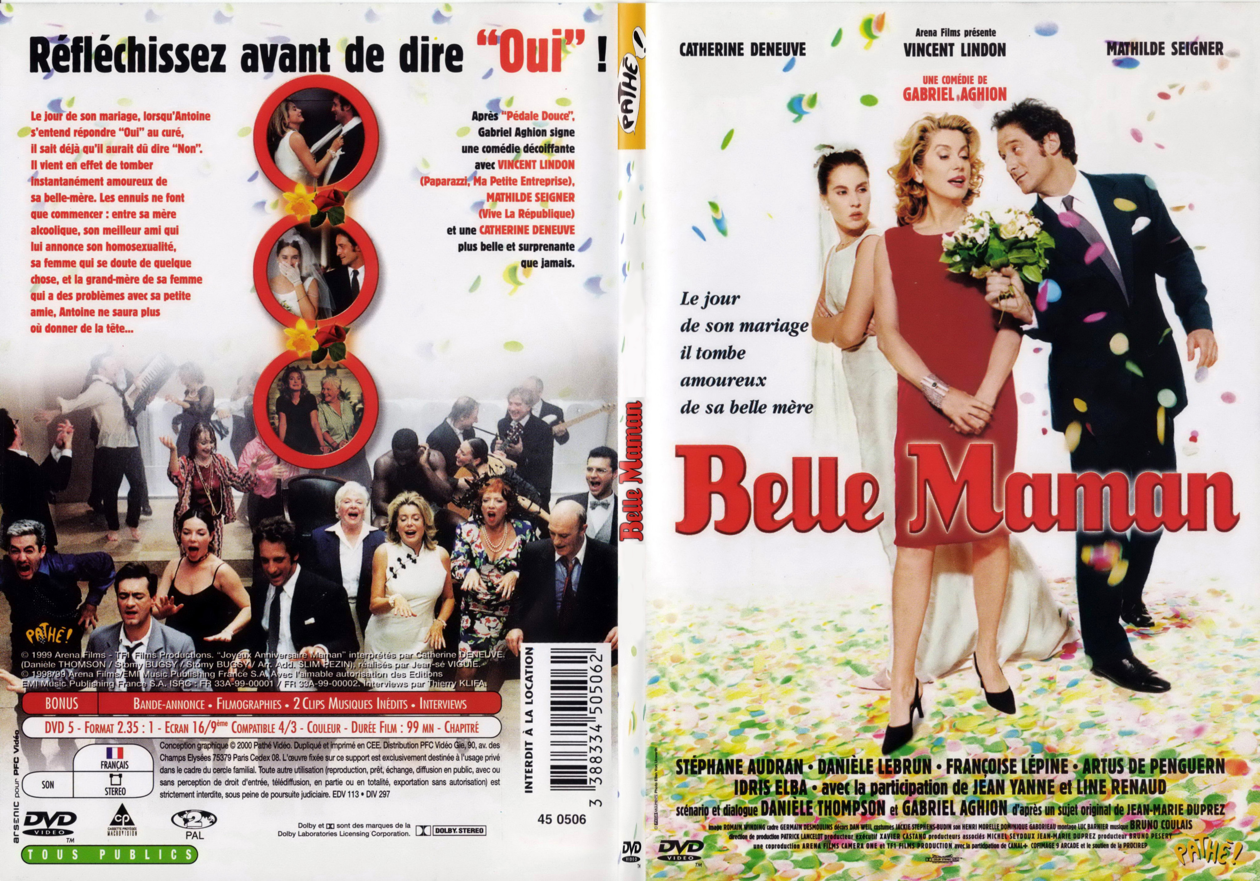 Jaquette DVD Belle maman - SLIM
