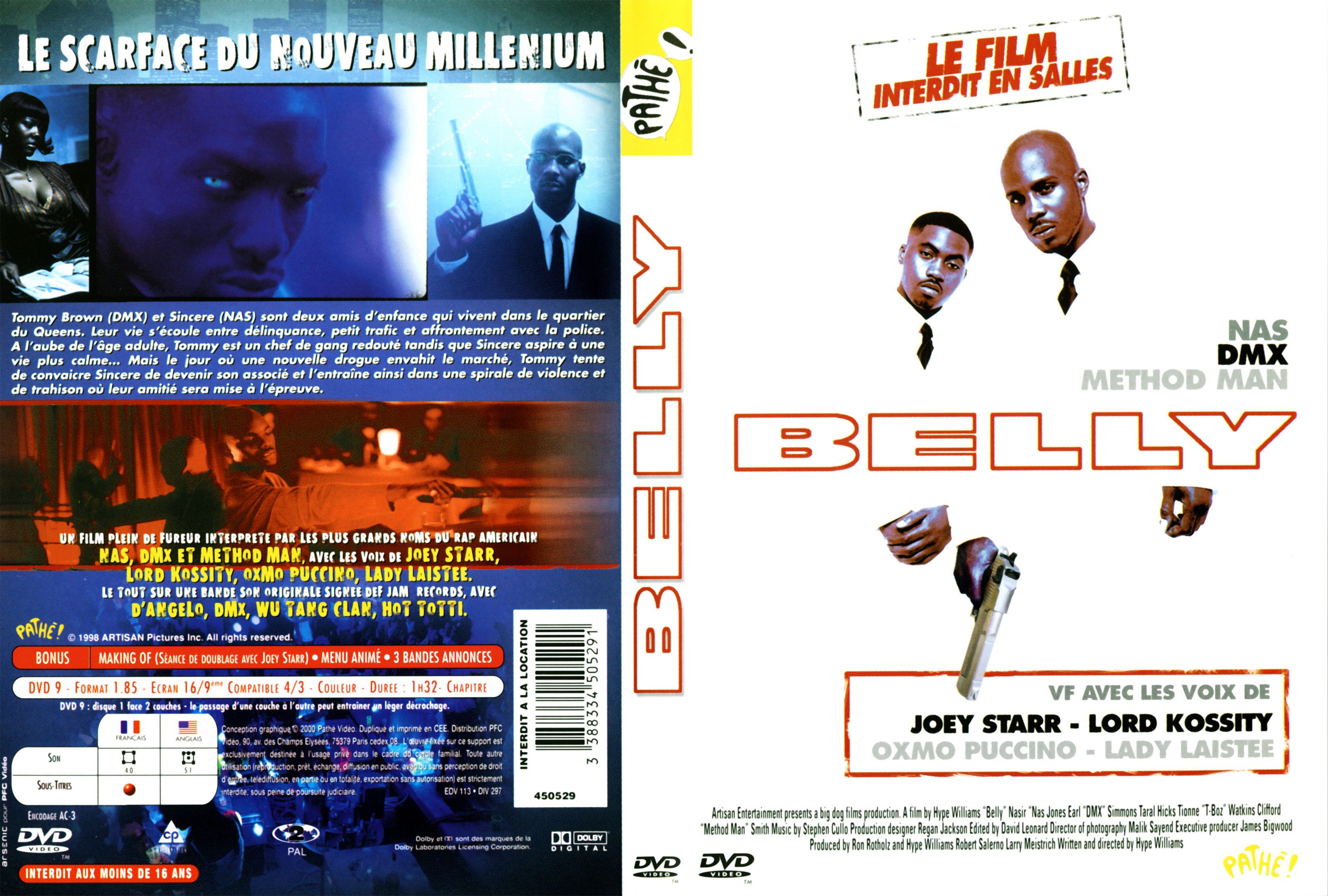Jaquette DVD Belly