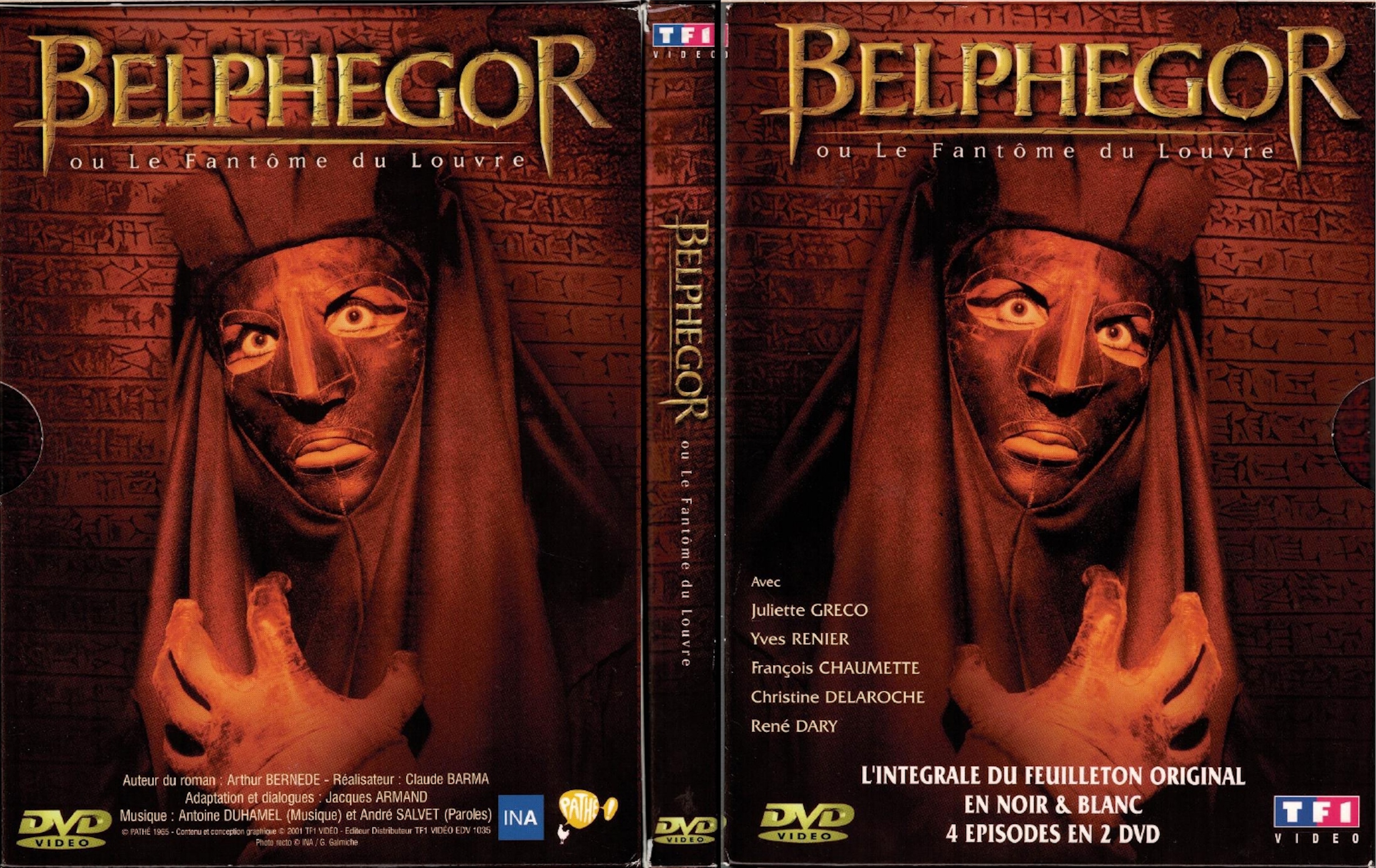 Jaquette DVD Belphegor le fantome du louvre (S�rie TV) COFFRET