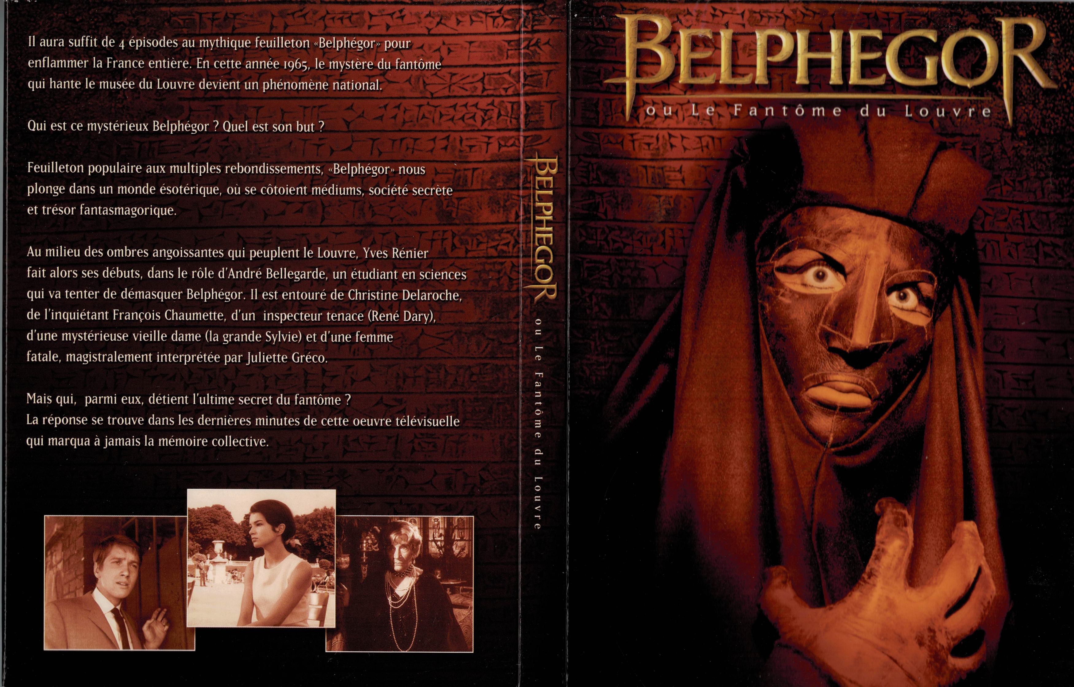 Jaquette DVD Belphegor le fantome du louvre (S�rie TV) v2