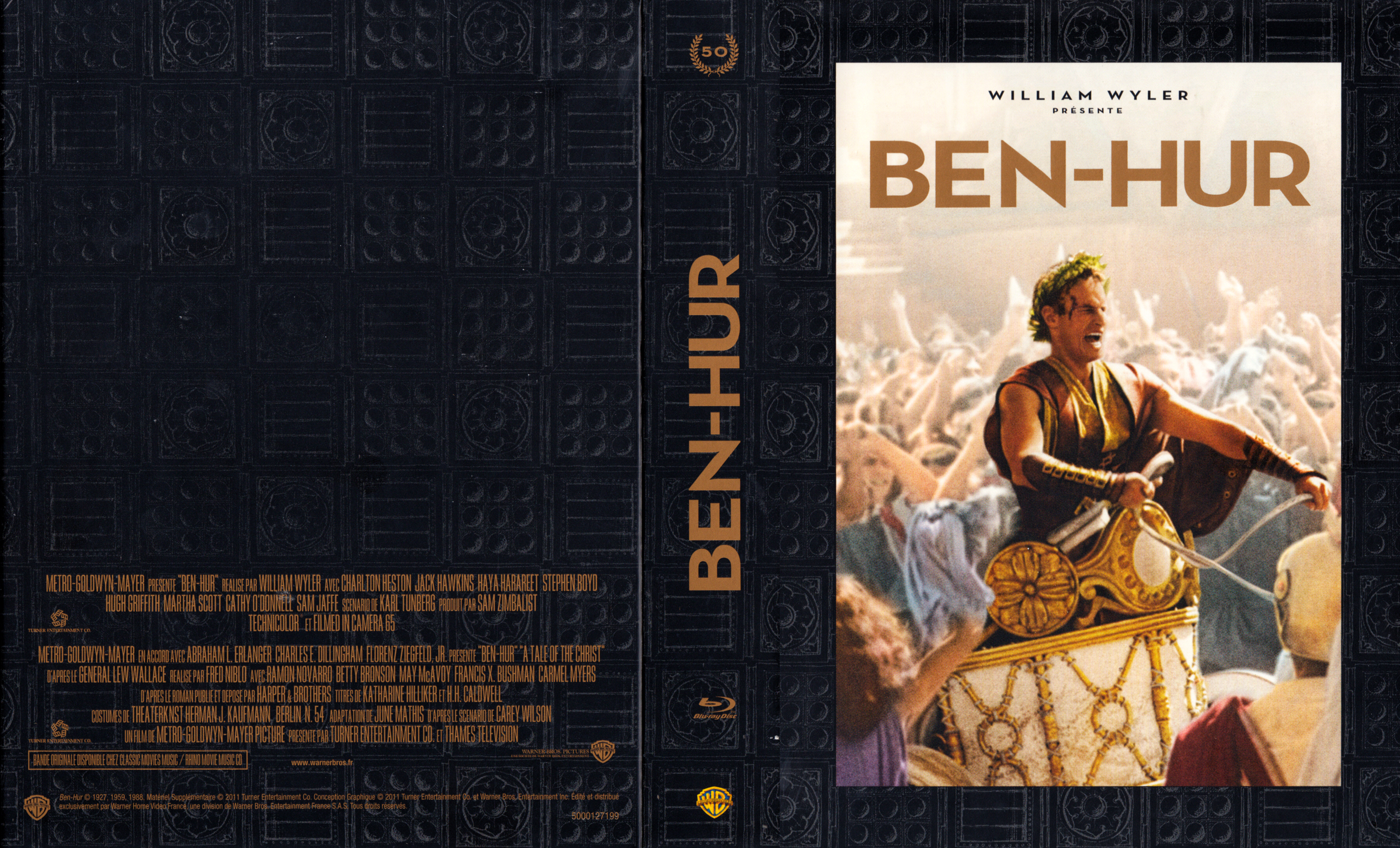 Jaquette DVD Ben-Hur (BLU-RAY) v3