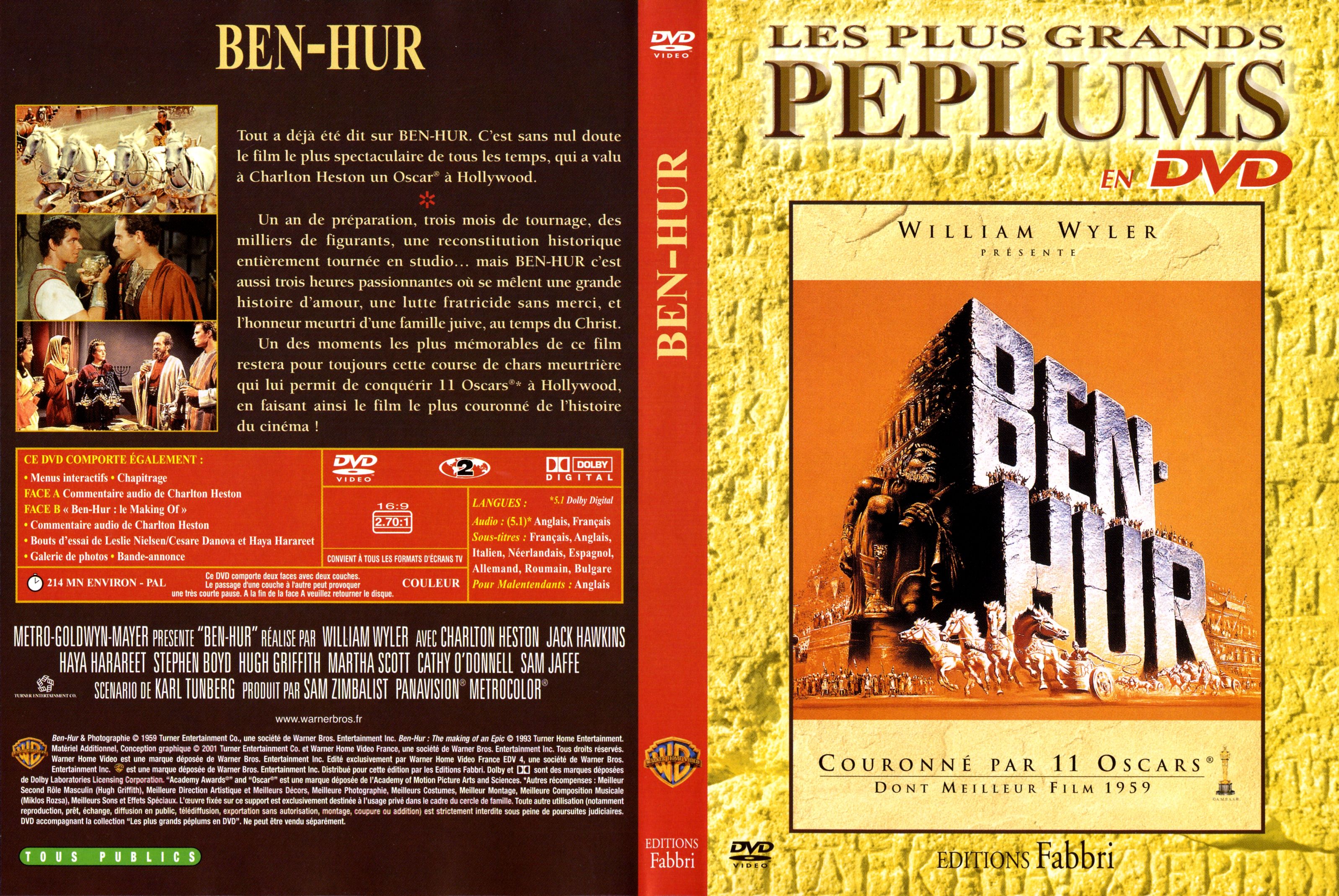 Jaquette DVD Ben-Hur v2