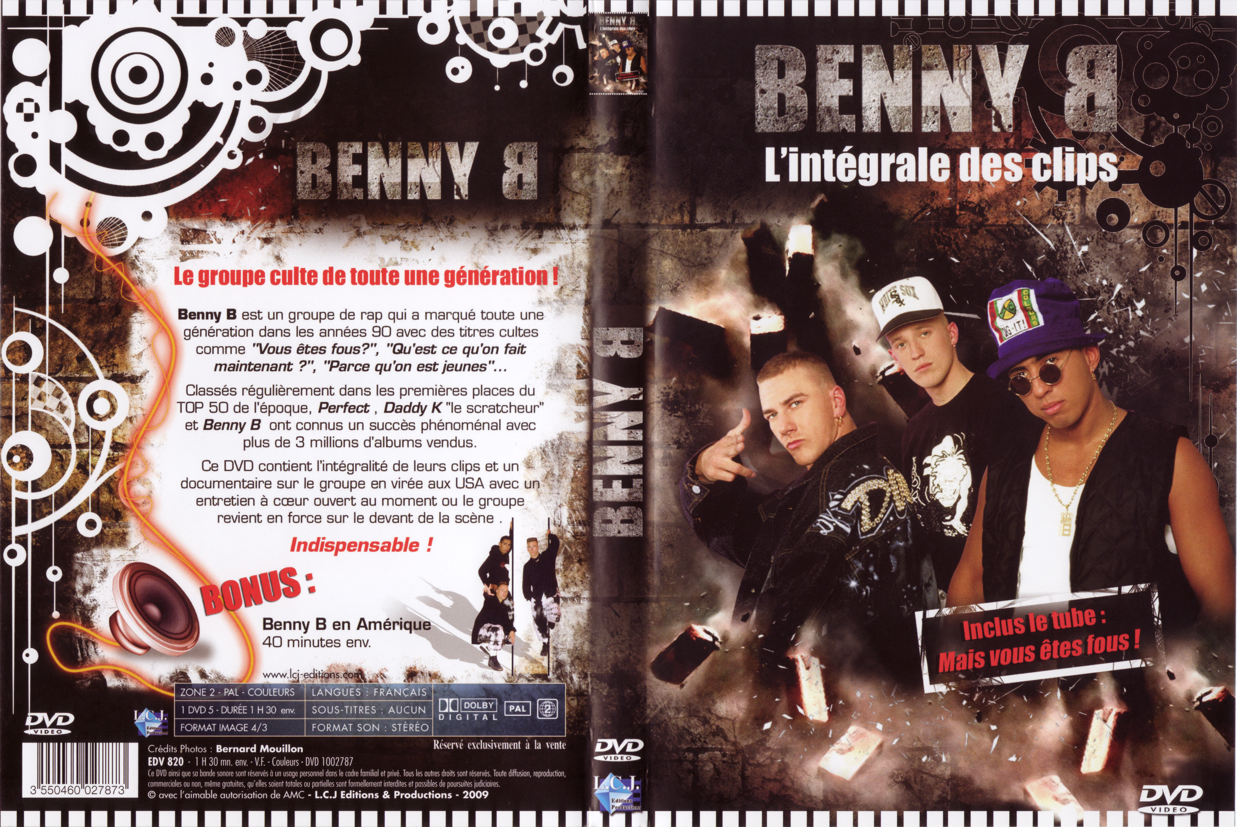 Jaquette DVD Benny B l
