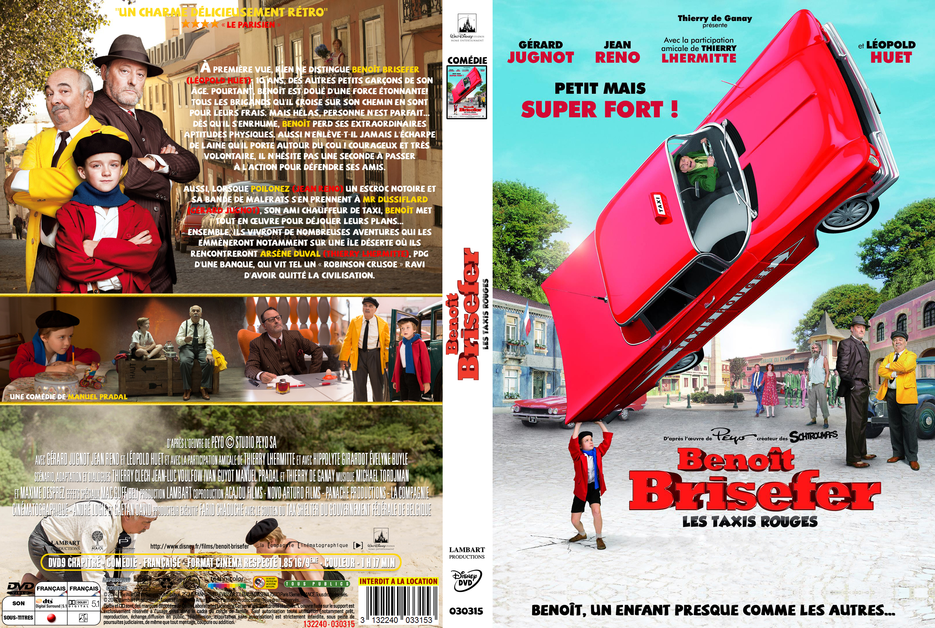 Jaquette DVD Benot Brisefer : les Taxis Rouges custom