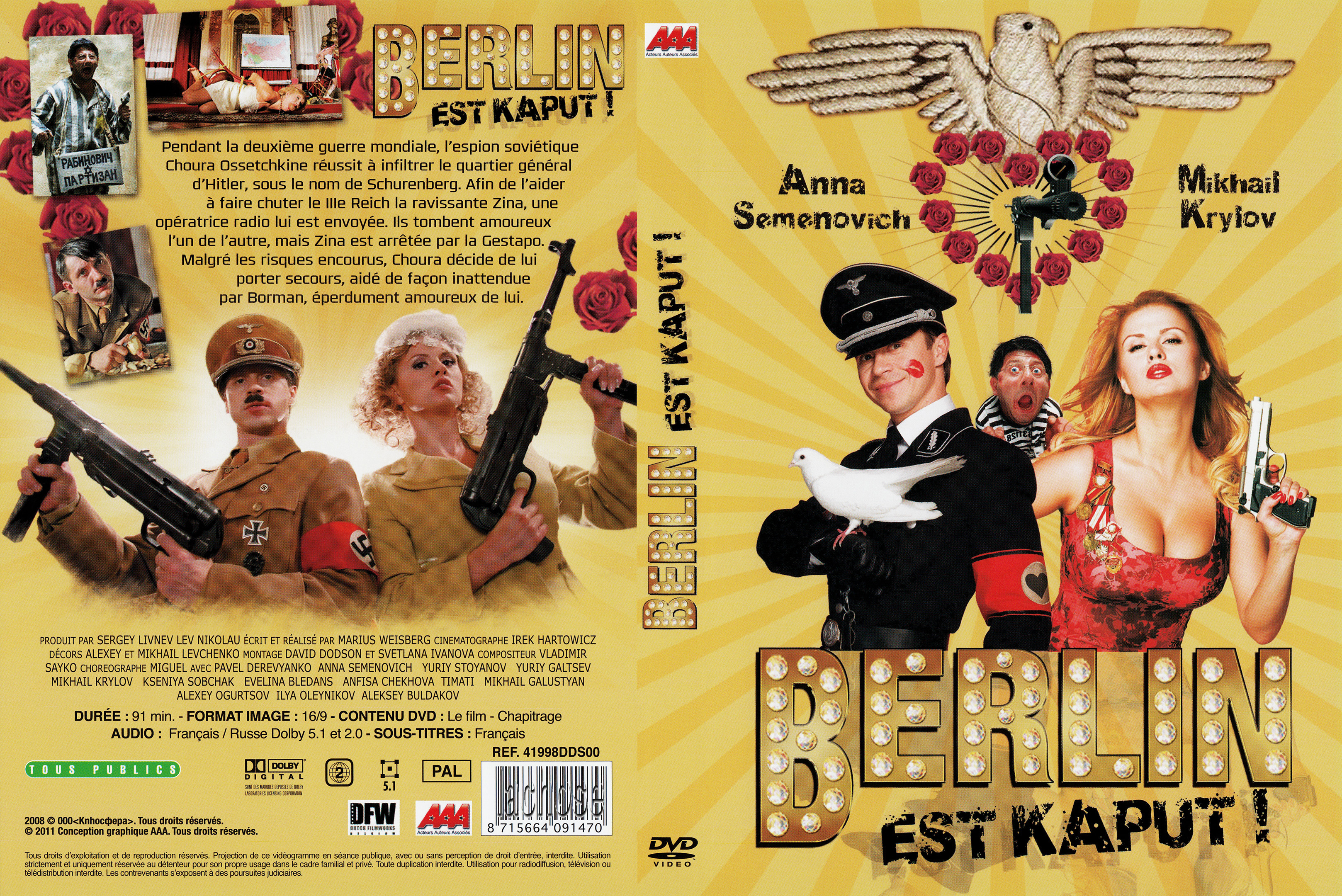 Jaquette DVD Berlin est kaput