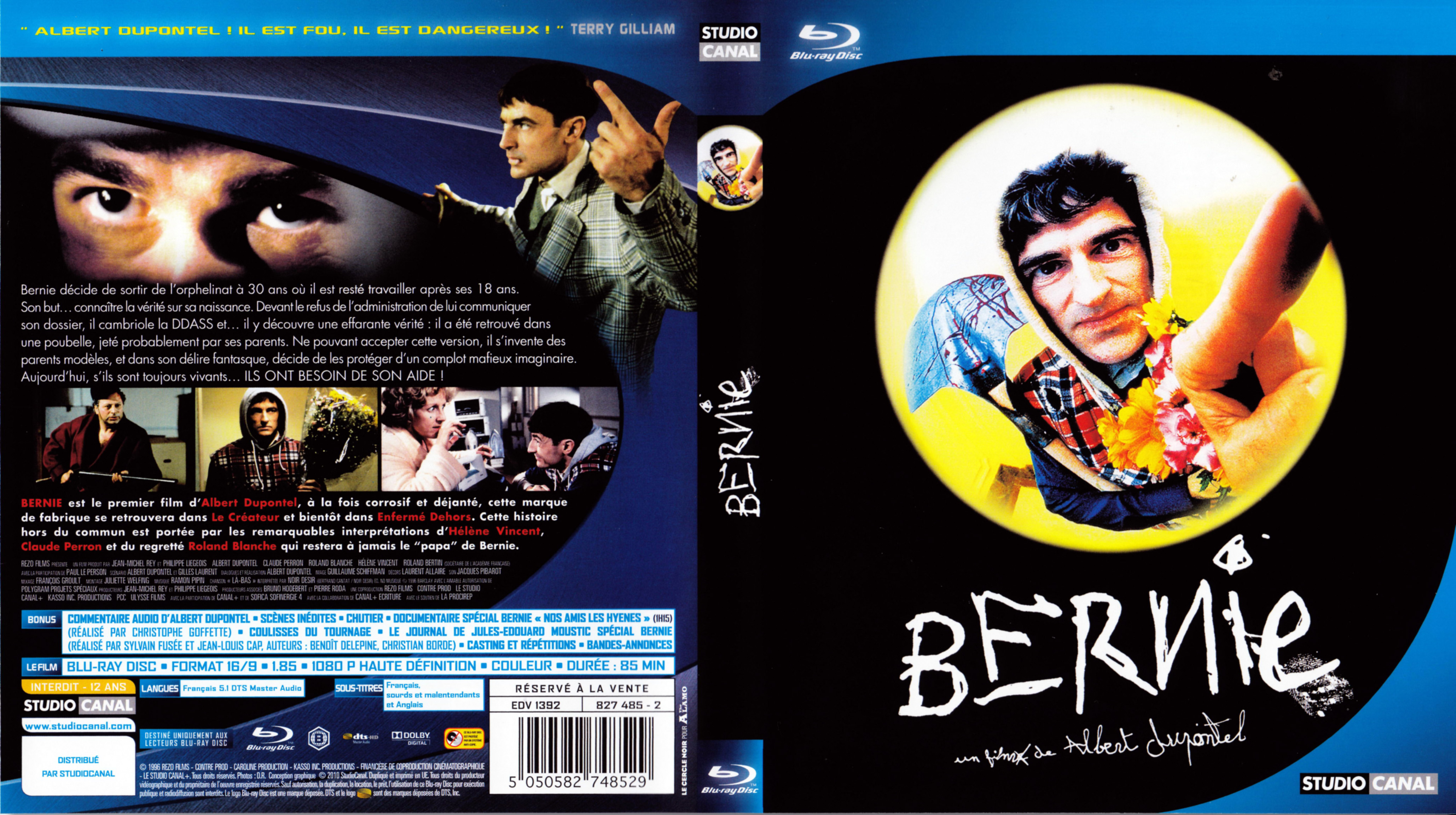 Jaquette DVD Bernie (BLU-RAY)