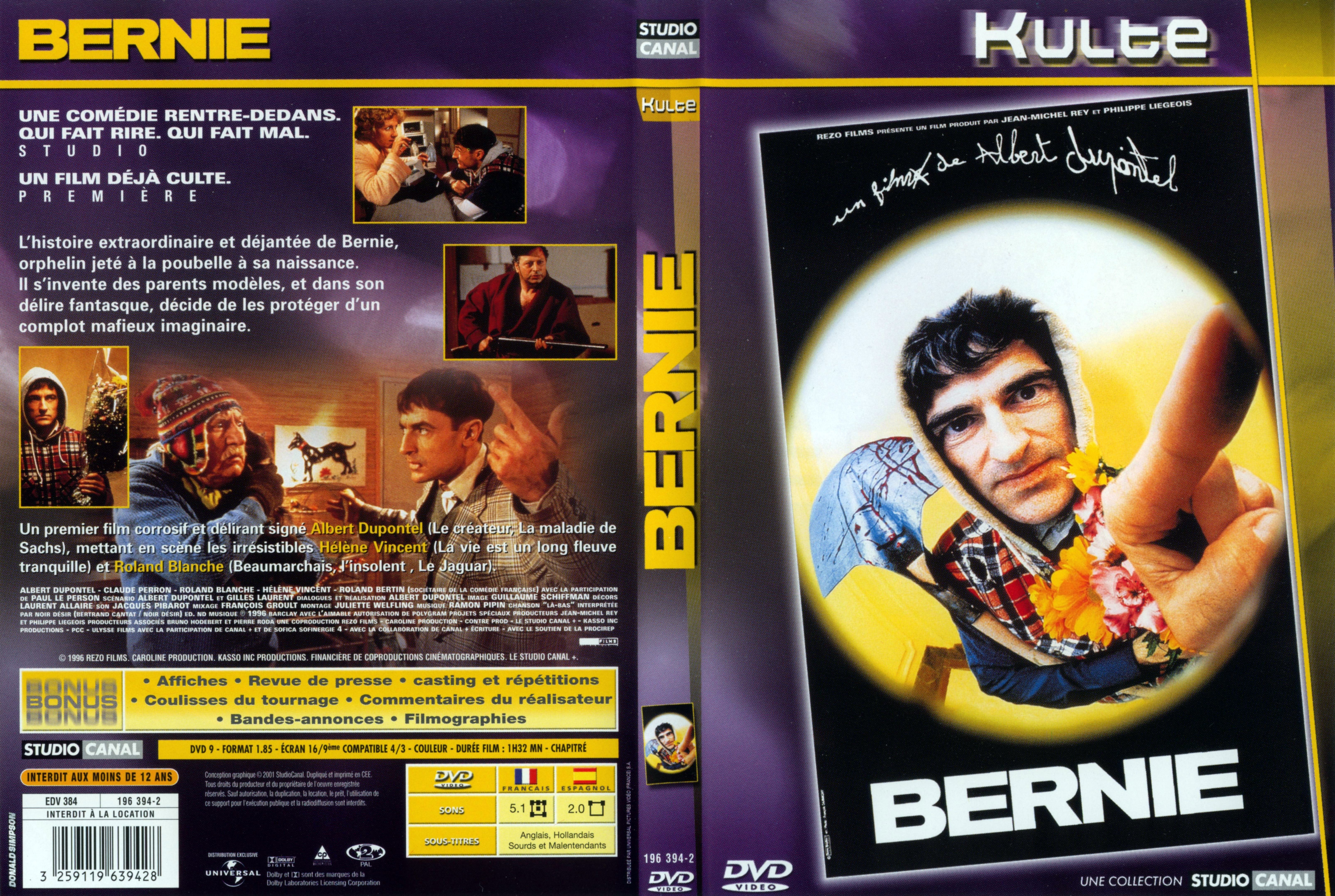 Jaquette DVD Bernie v2