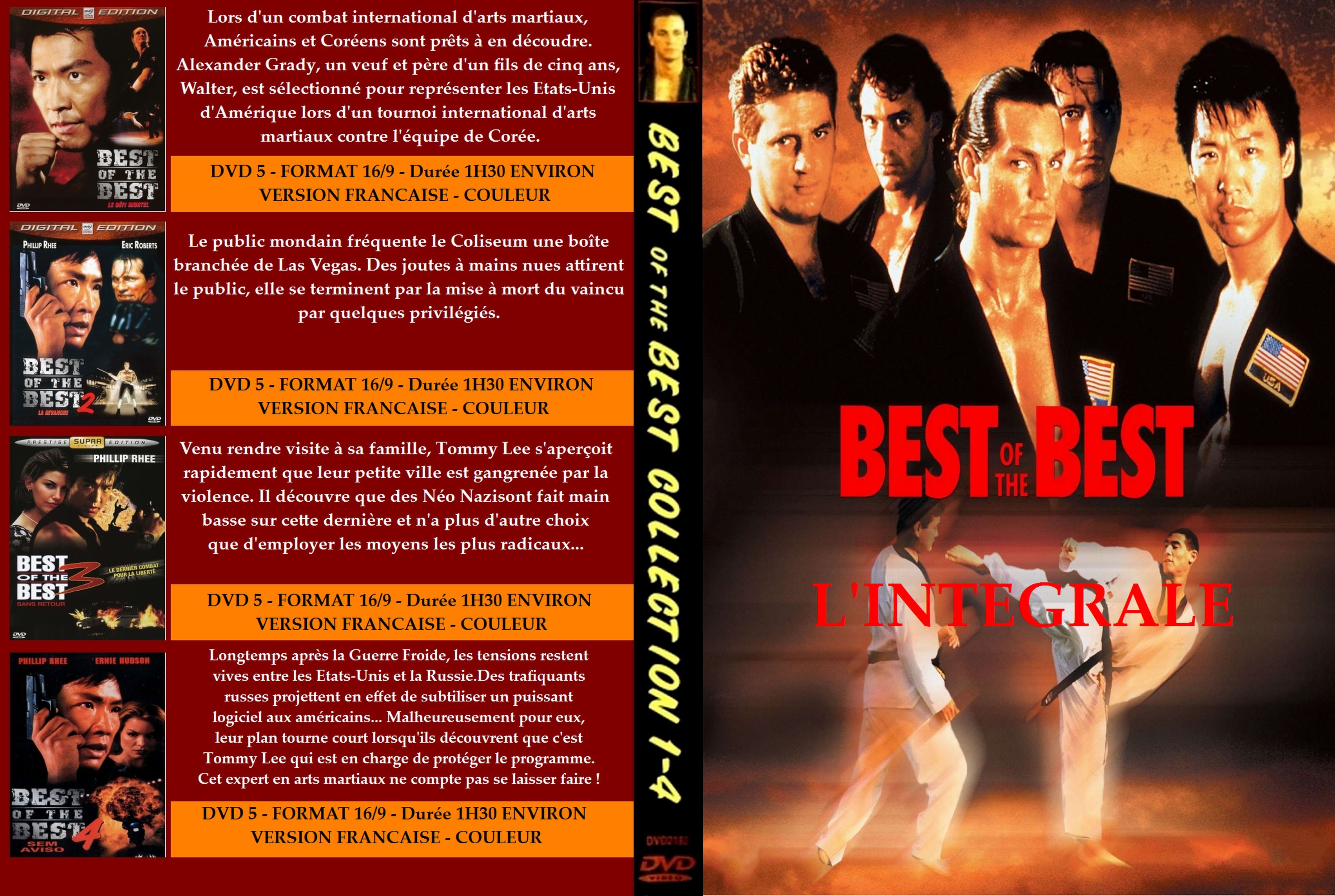 Jaquette DVD Best Of The Best integrale custom)