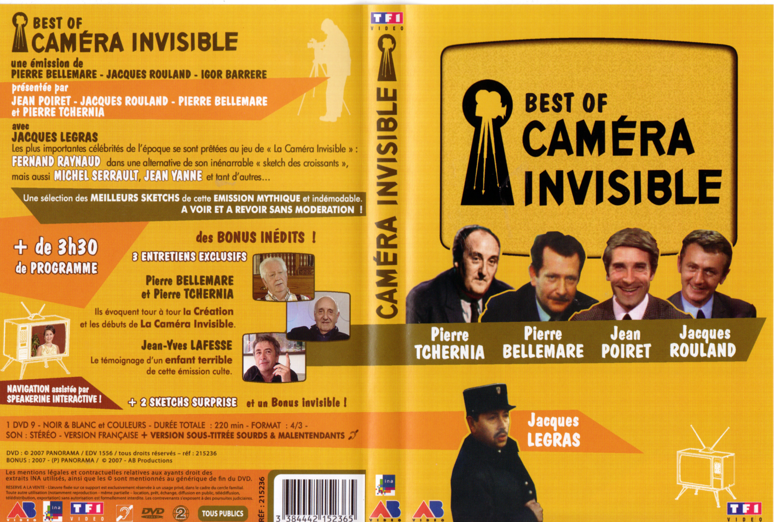 Jaquette DVD Best of Camera Invisible