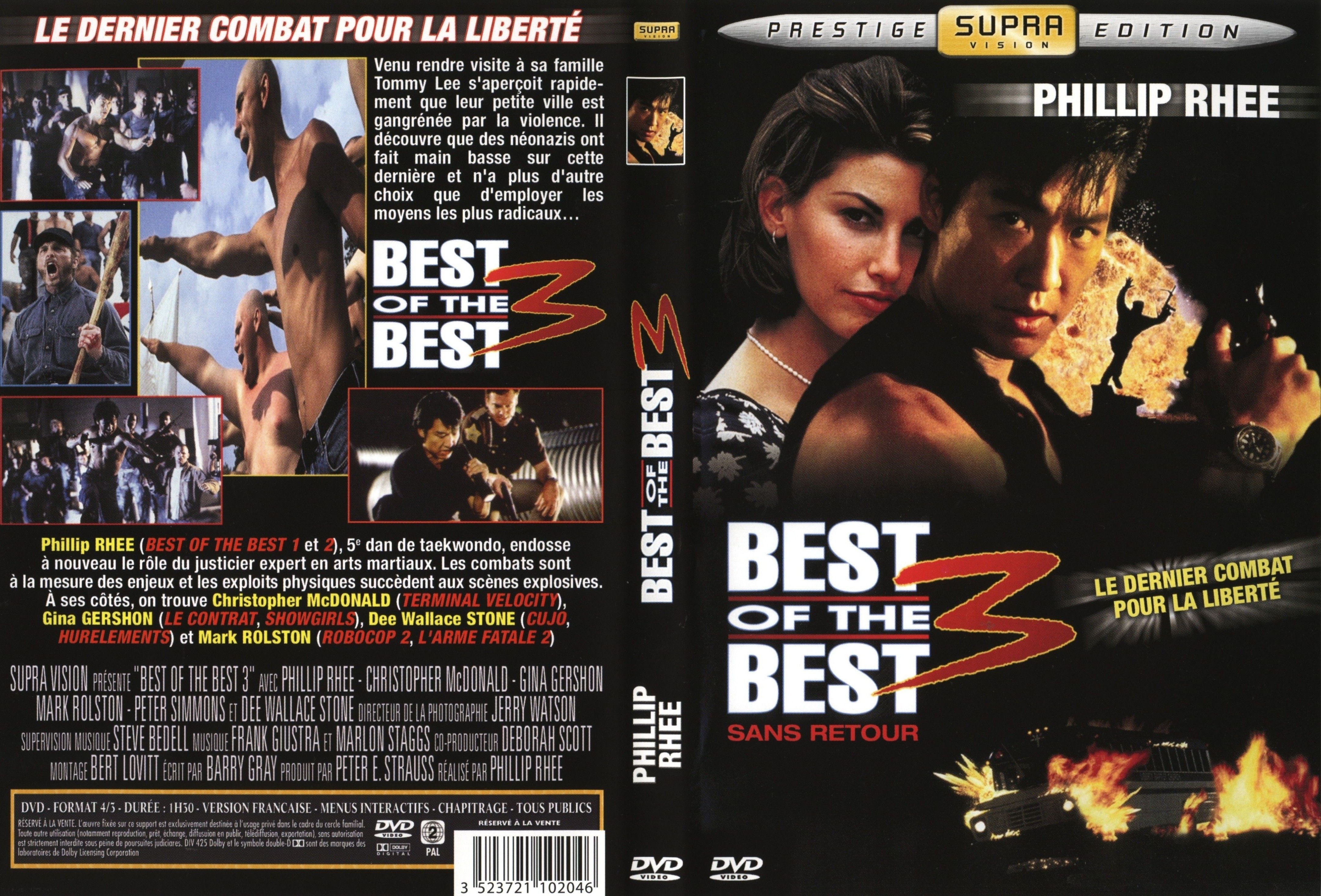 Jaquette DVD Best of the best 3 v2