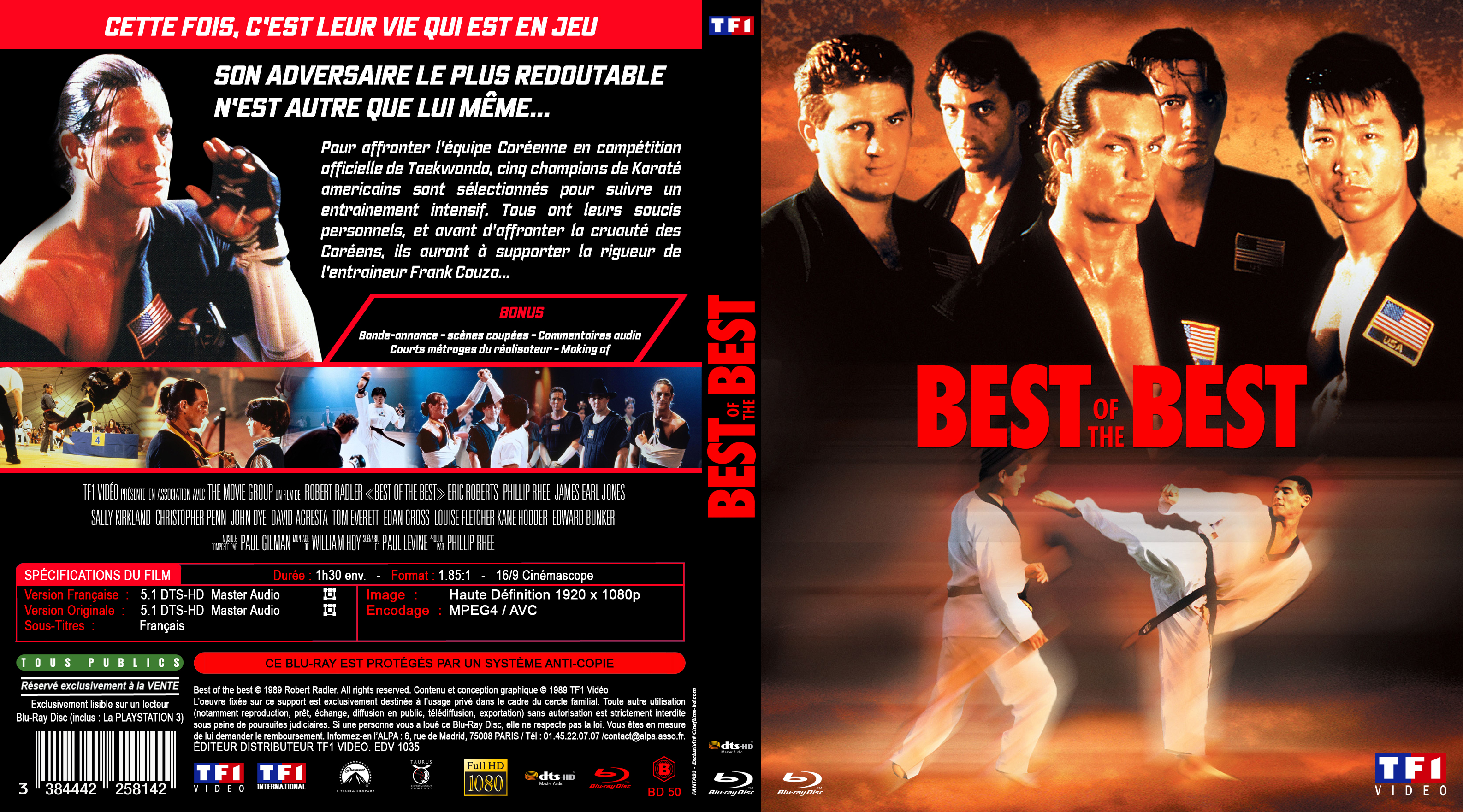 Jaquette DVD Best of the best custom (BLU-RAY)