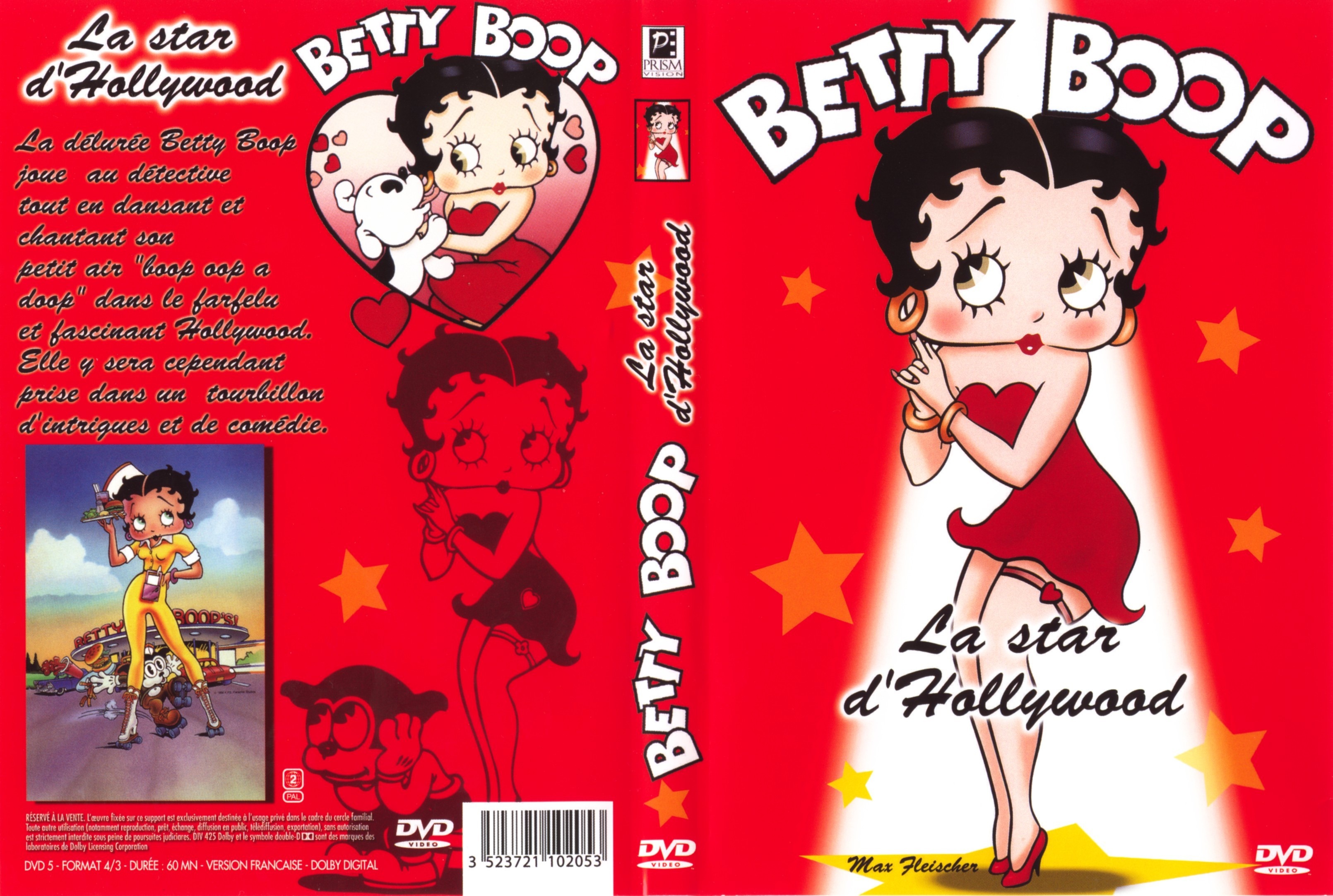 Jaquette DVD Betty Boop - La star d