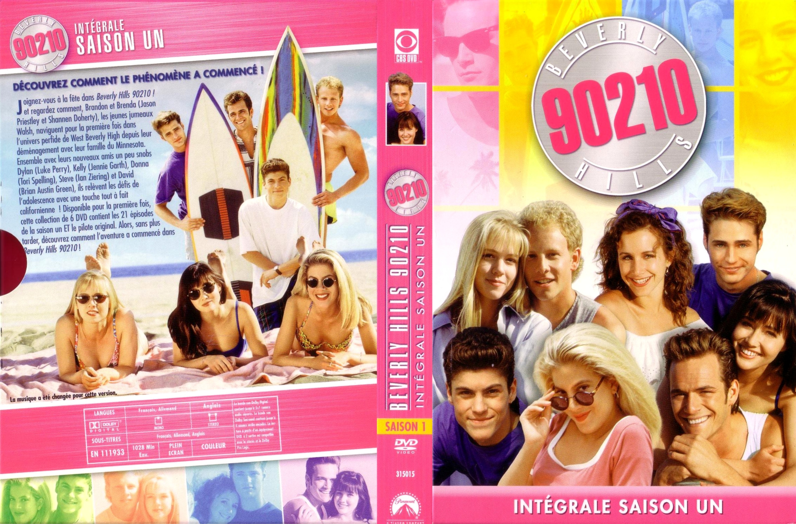 Jaquette DVD Beverly Hills Saison 1 COFFRET