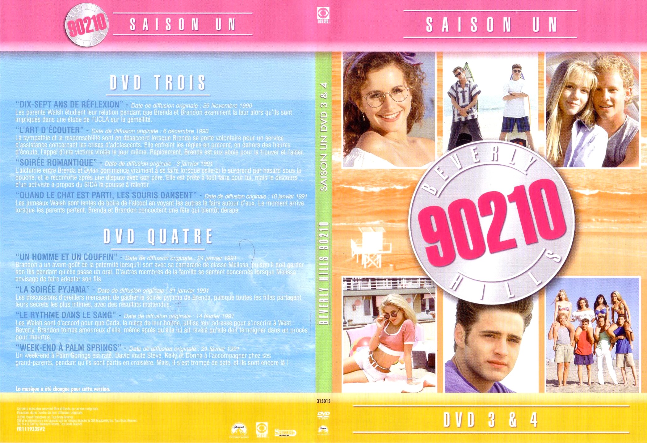 Jaquette DVD Beverly Hills Saison 1 DVD 2