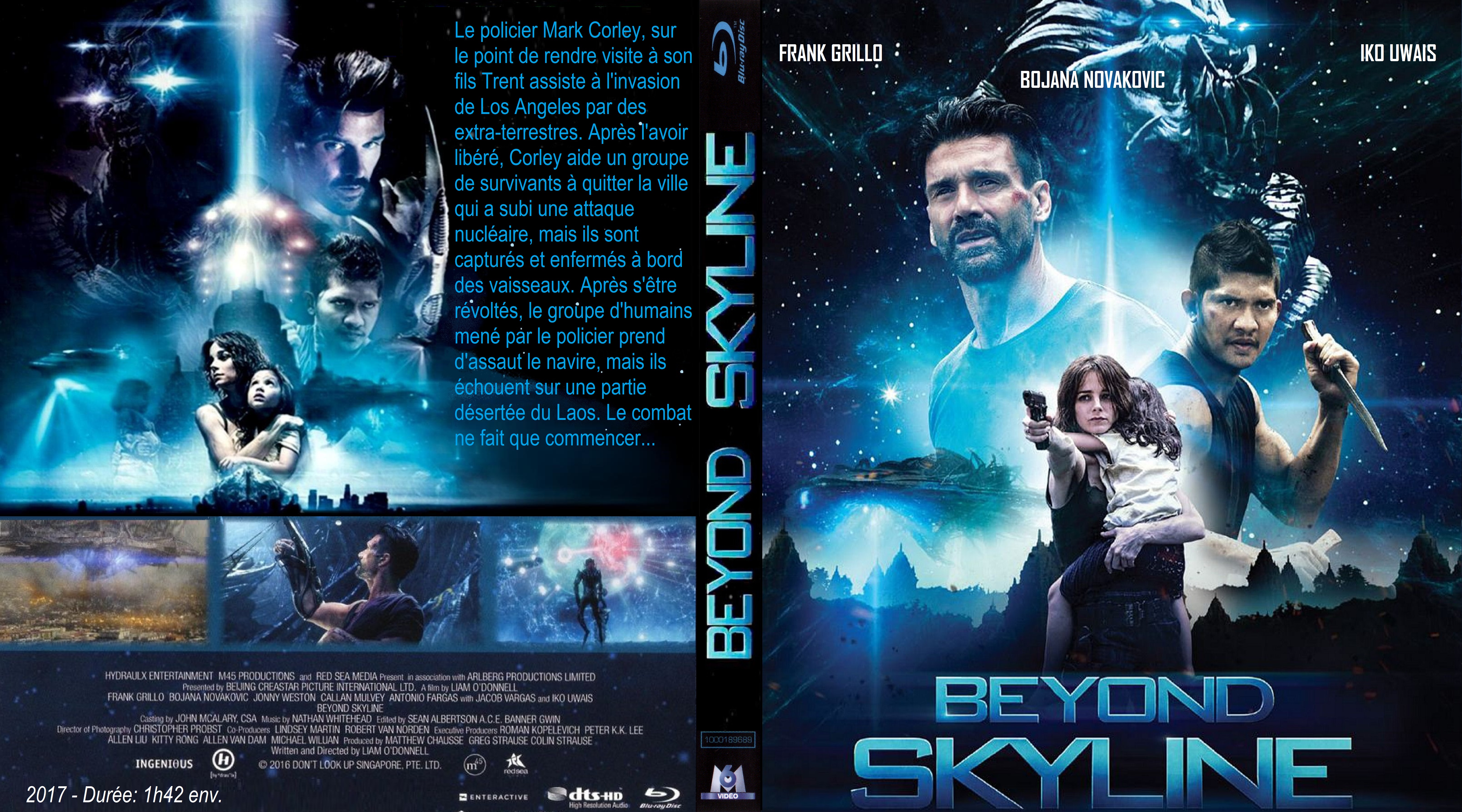 Jaquette DVD Beyond Skyline custom (BLU-RAY)