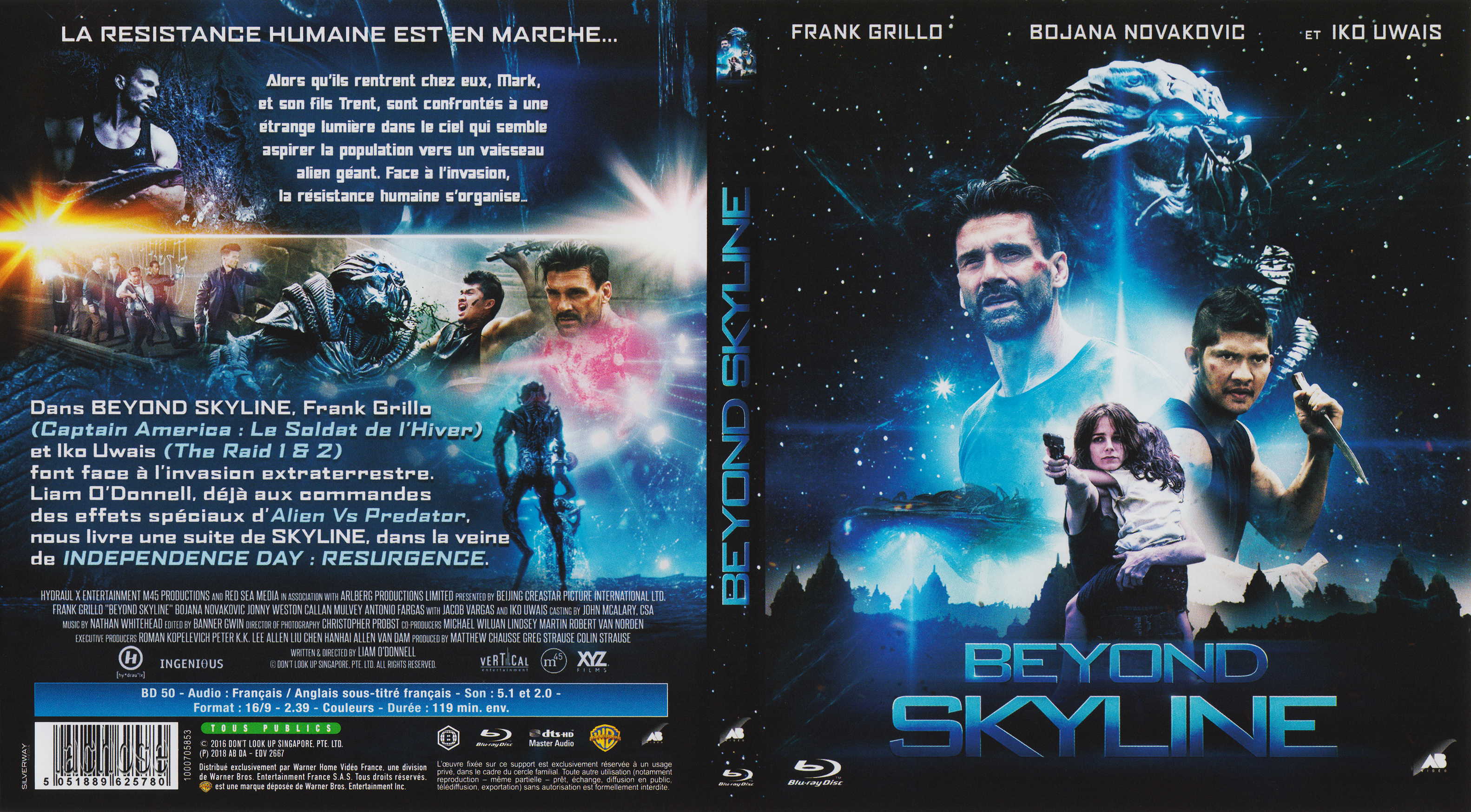 Jaquette DVD Beyond skyline (BLU-RAY)
