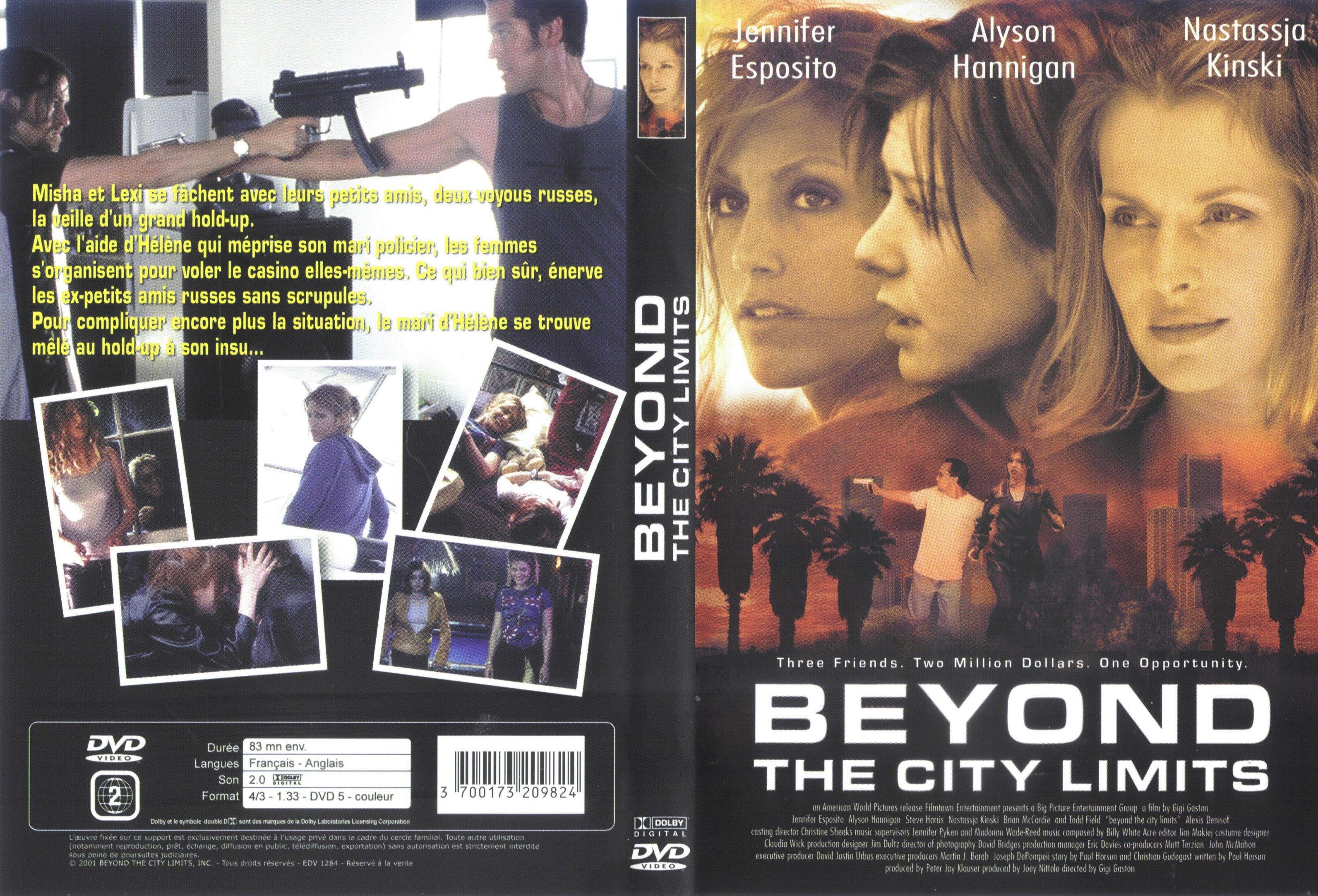 Jaquette DVD Beyond the city limits