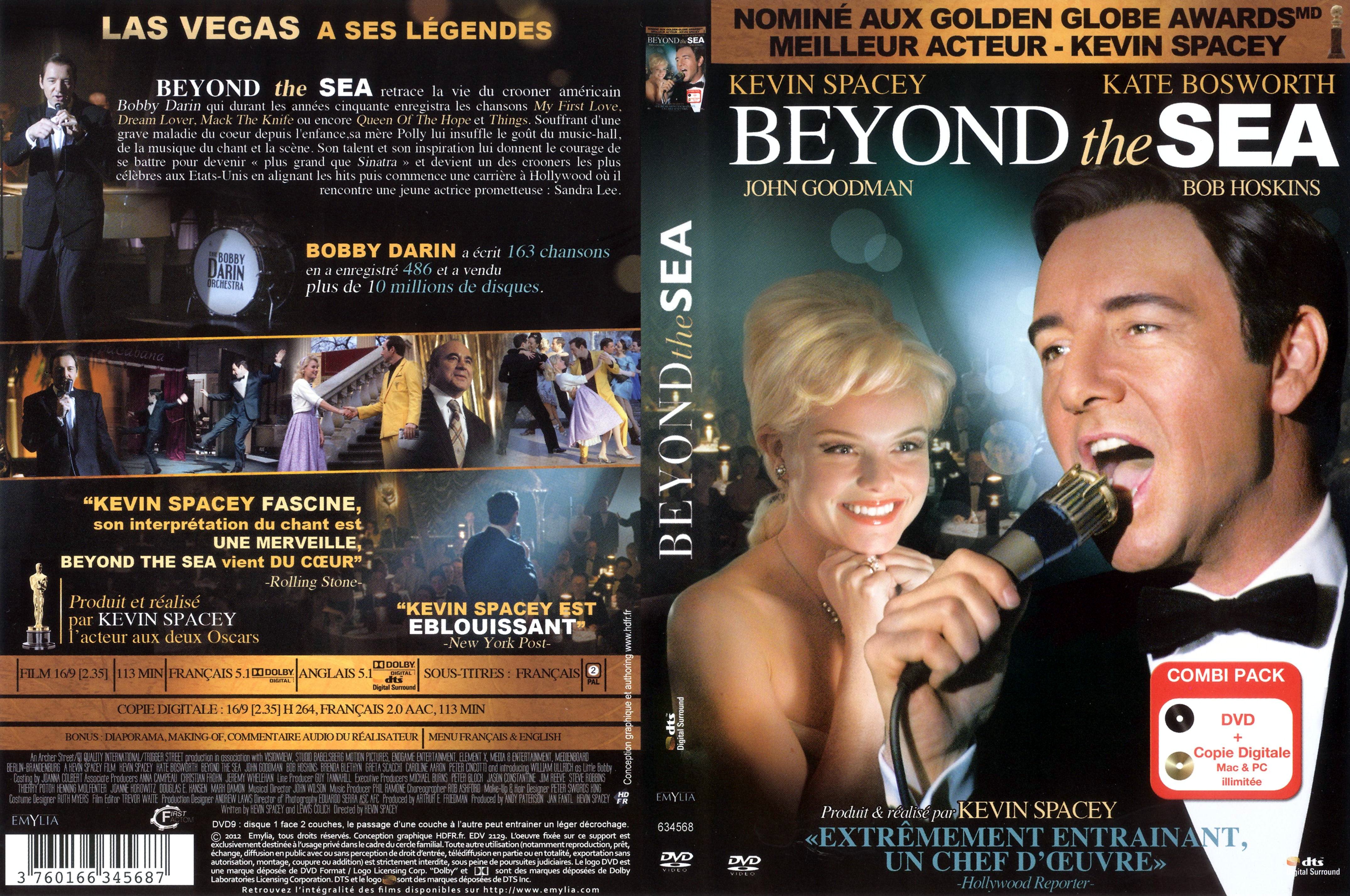 Jaquette DVD Beyond the sea v2