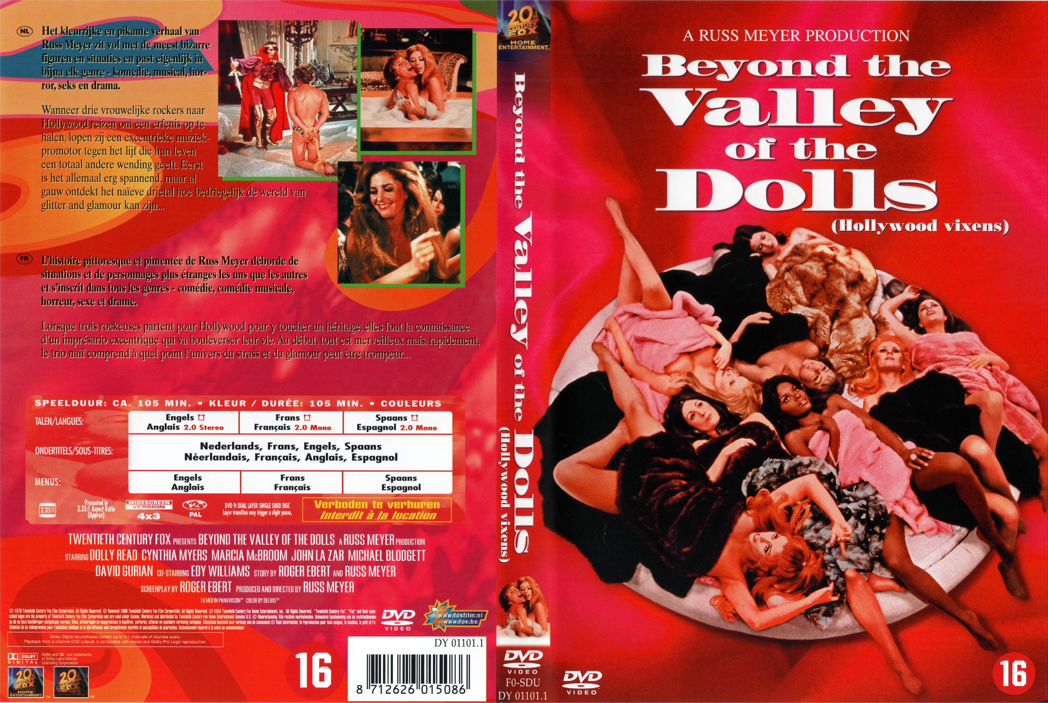 Jaquette DVD Beyond the valley of the dolls