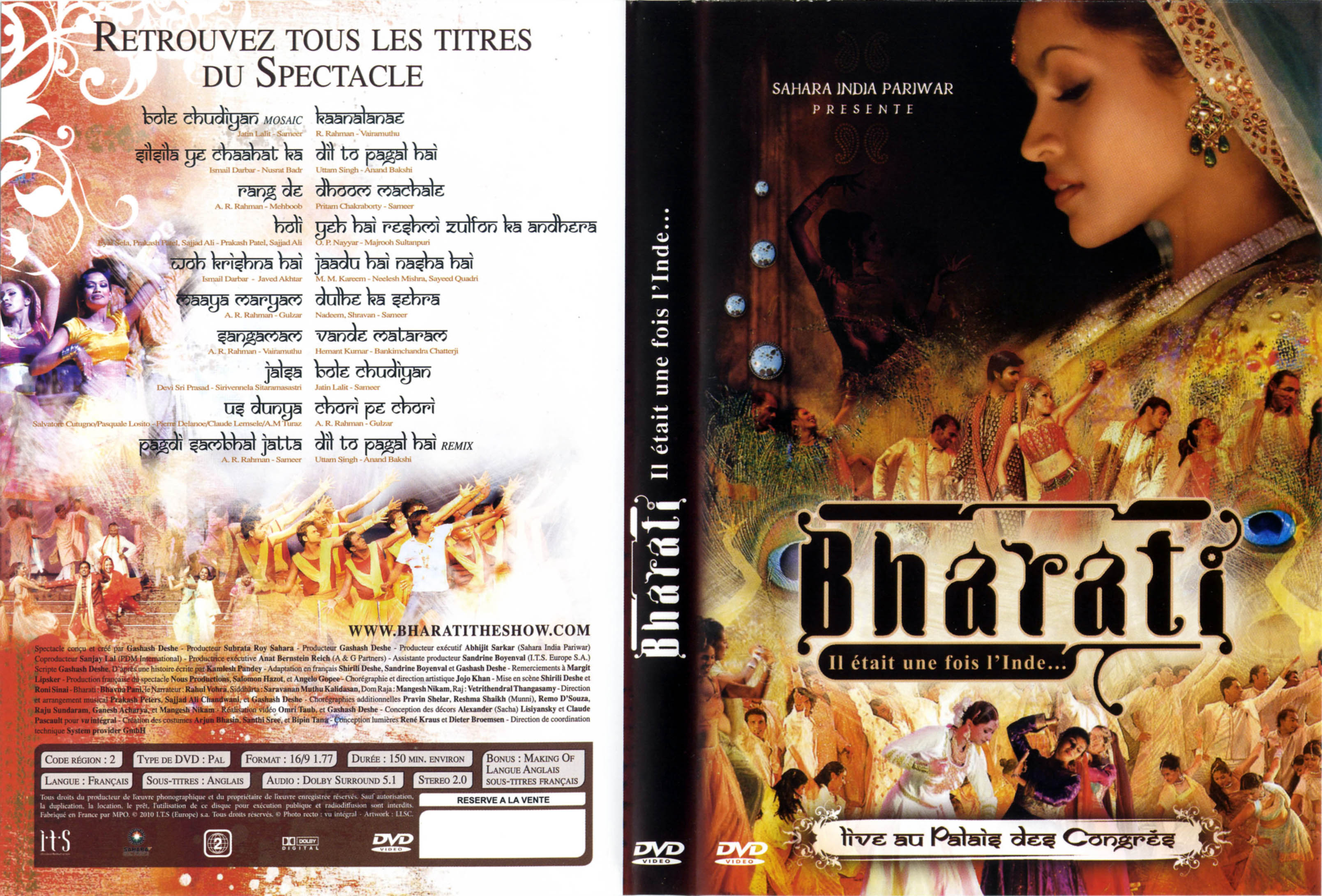 Jaquette DVD Bharati