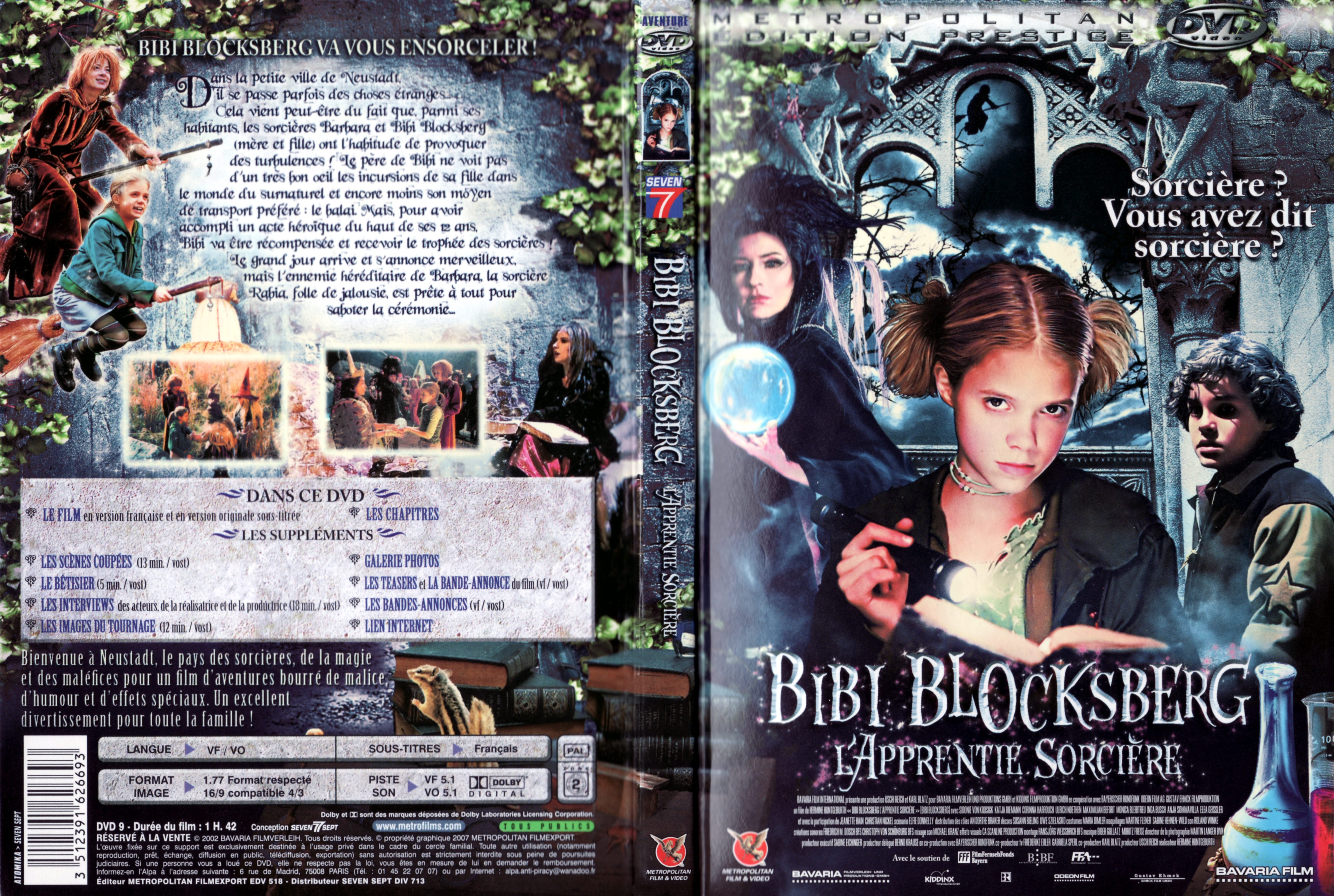 Jaquette DVD Bibi Blocksberg