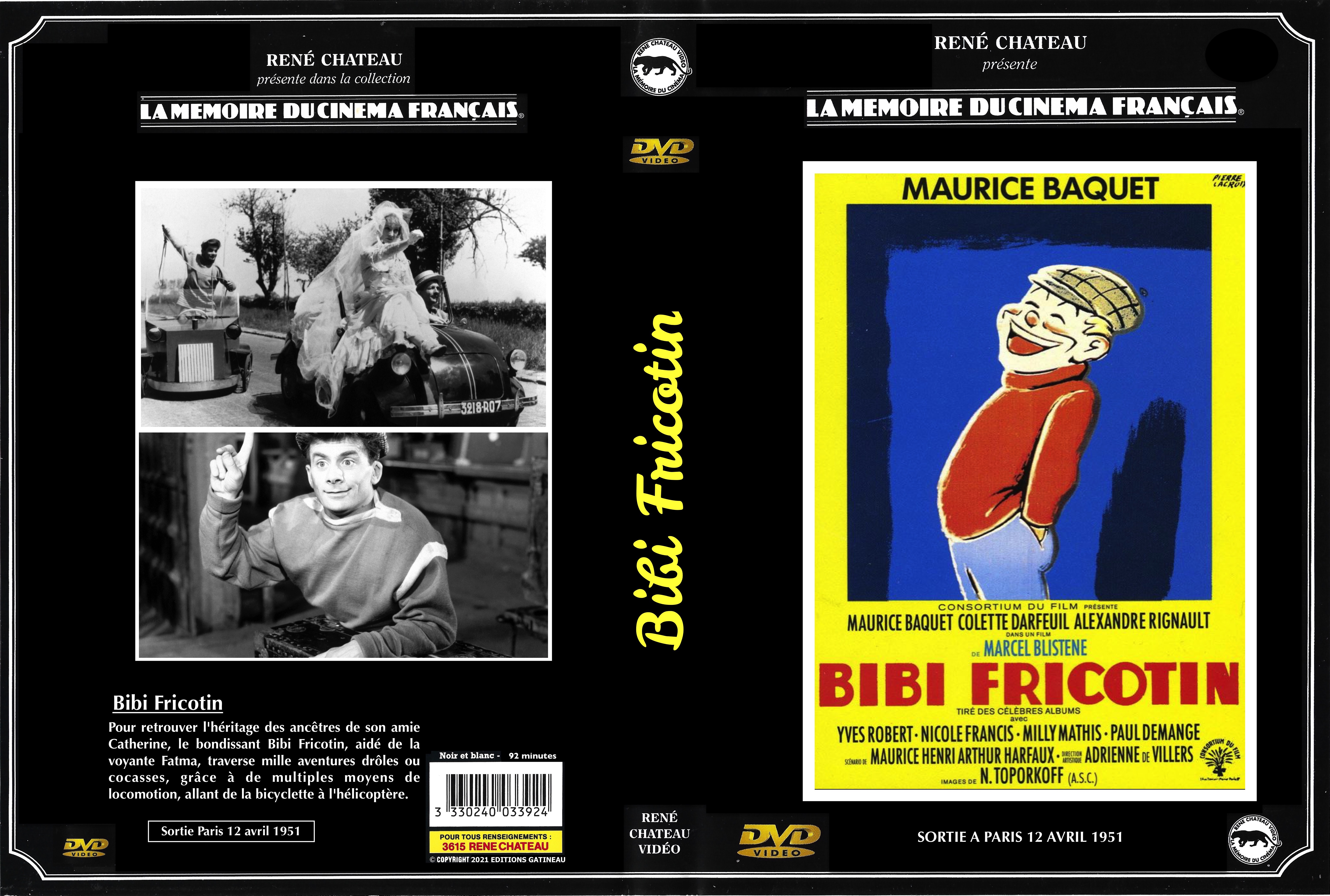 Jaquette DVD Bibi fricotin custom