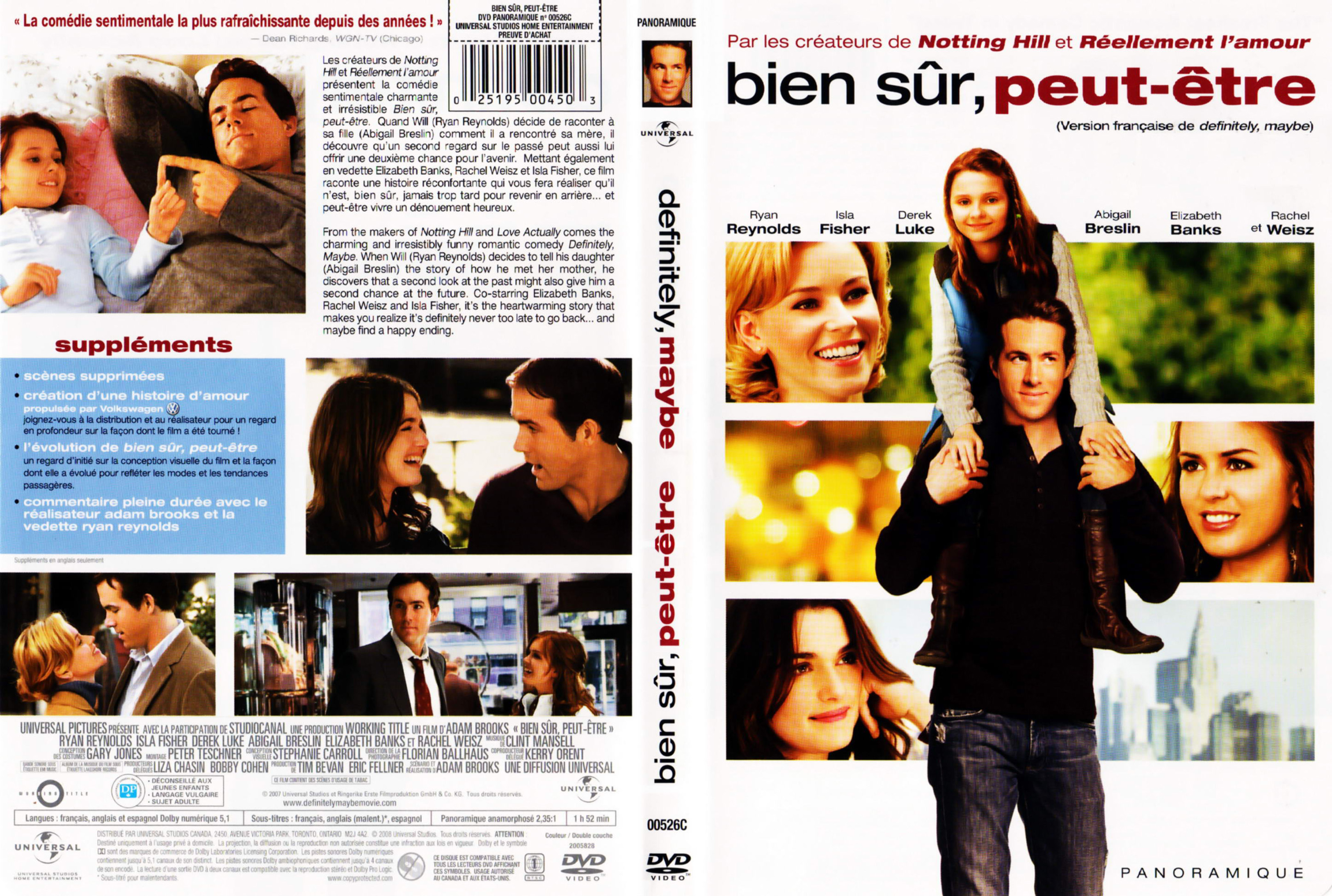 Jaquette DVD Bien sur peut-tre