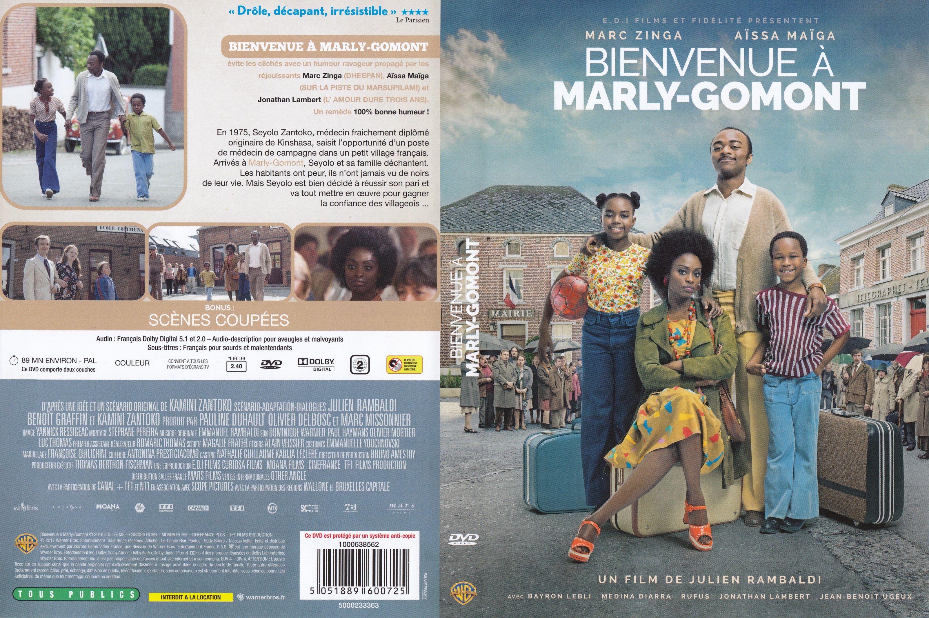 Jaquette DVD Bienvenue  Marly-Gomont