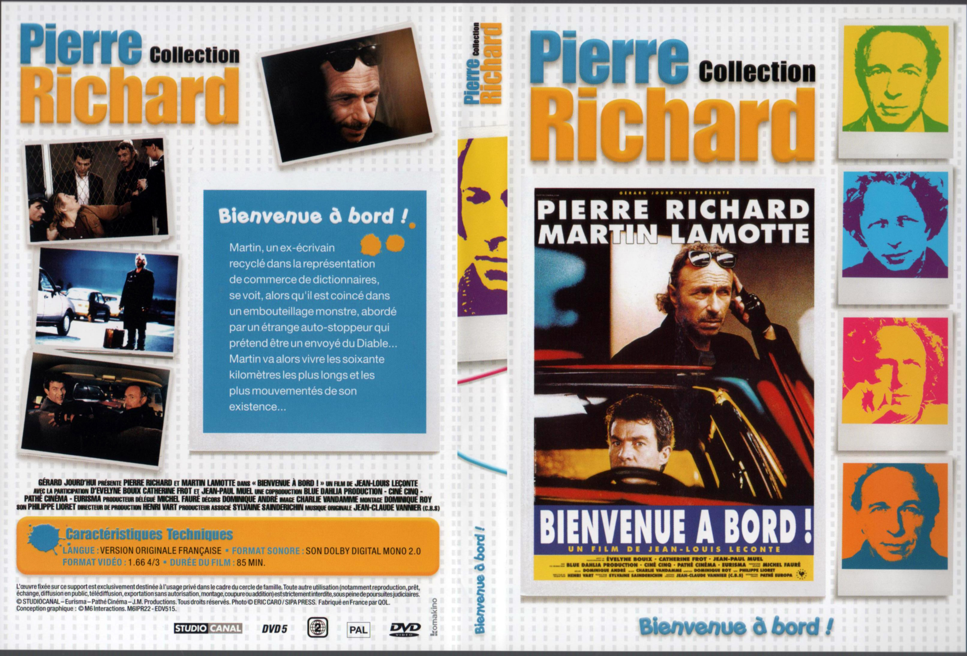 Jaquette DVD Bienvenue a bord (1990)