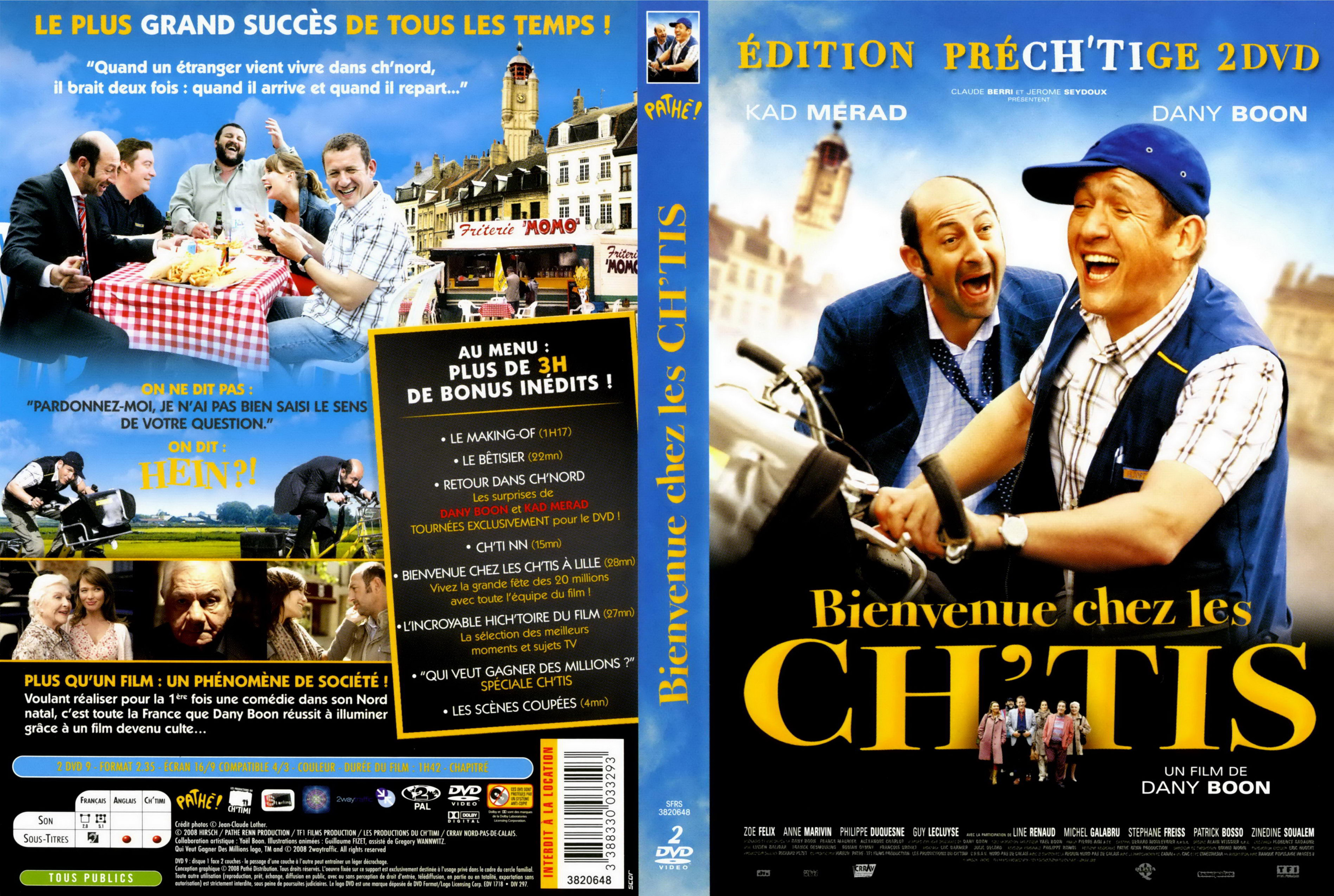 Jaquette DVD Bienvenue chez les ch