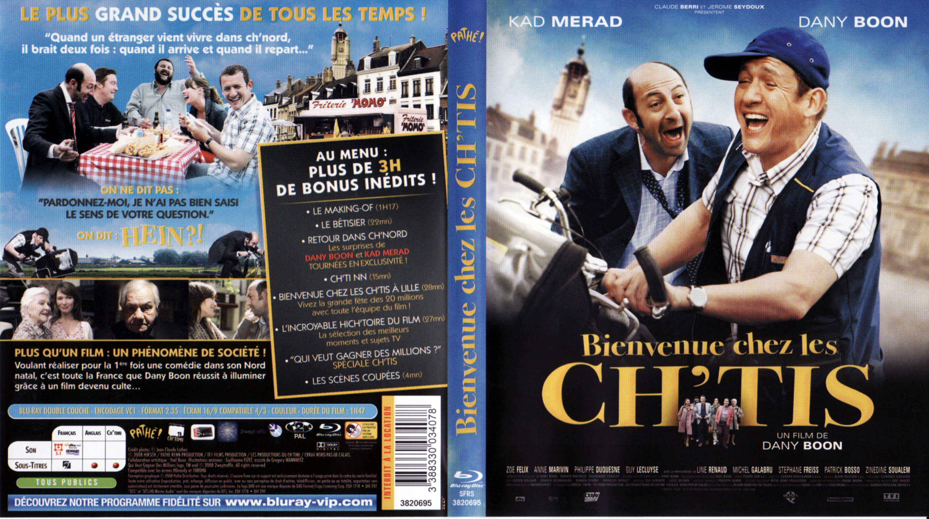 Jaquette DVD Bienvenue chez les ch