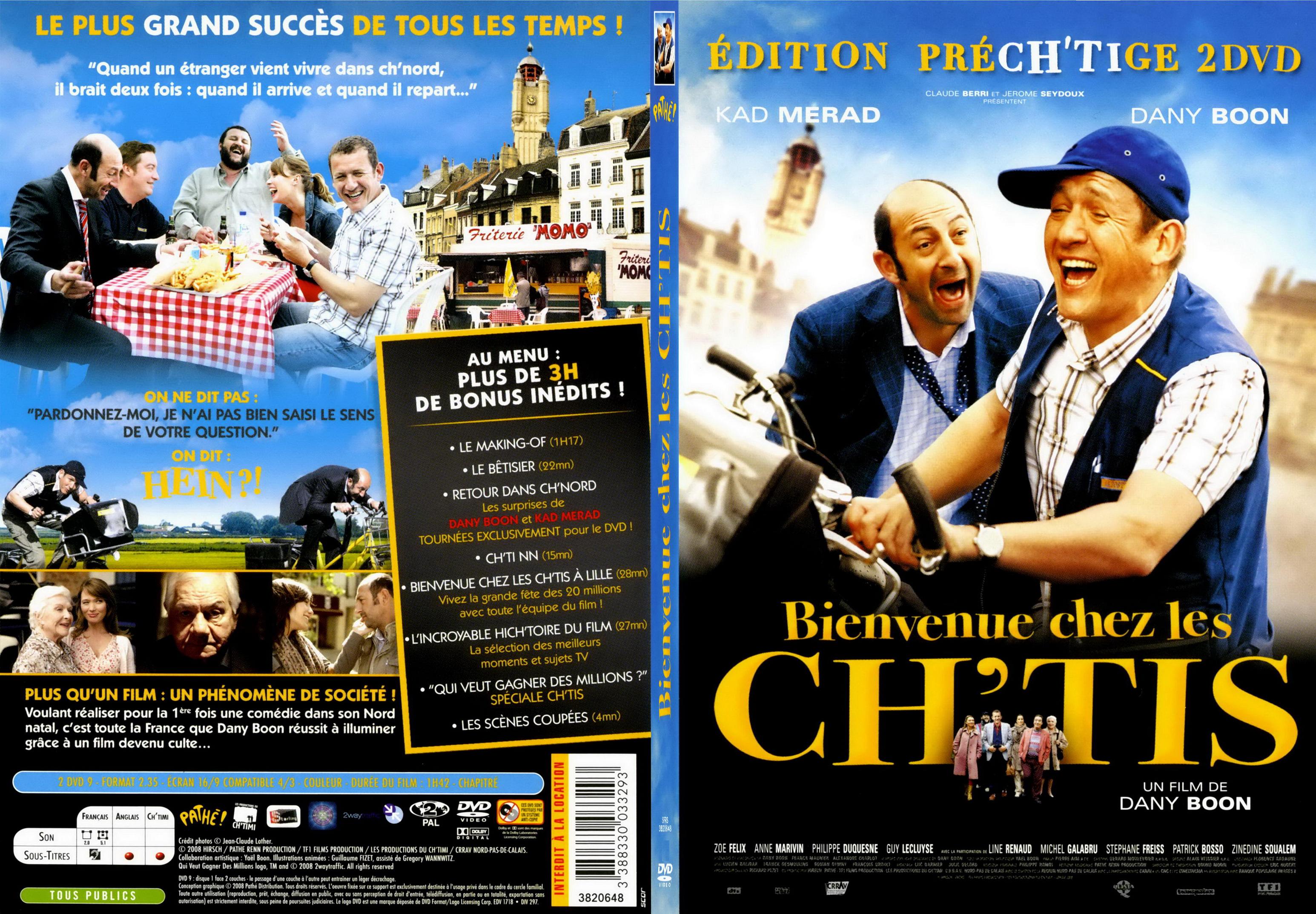 Jaquette DVD Bienvenue chez les ch