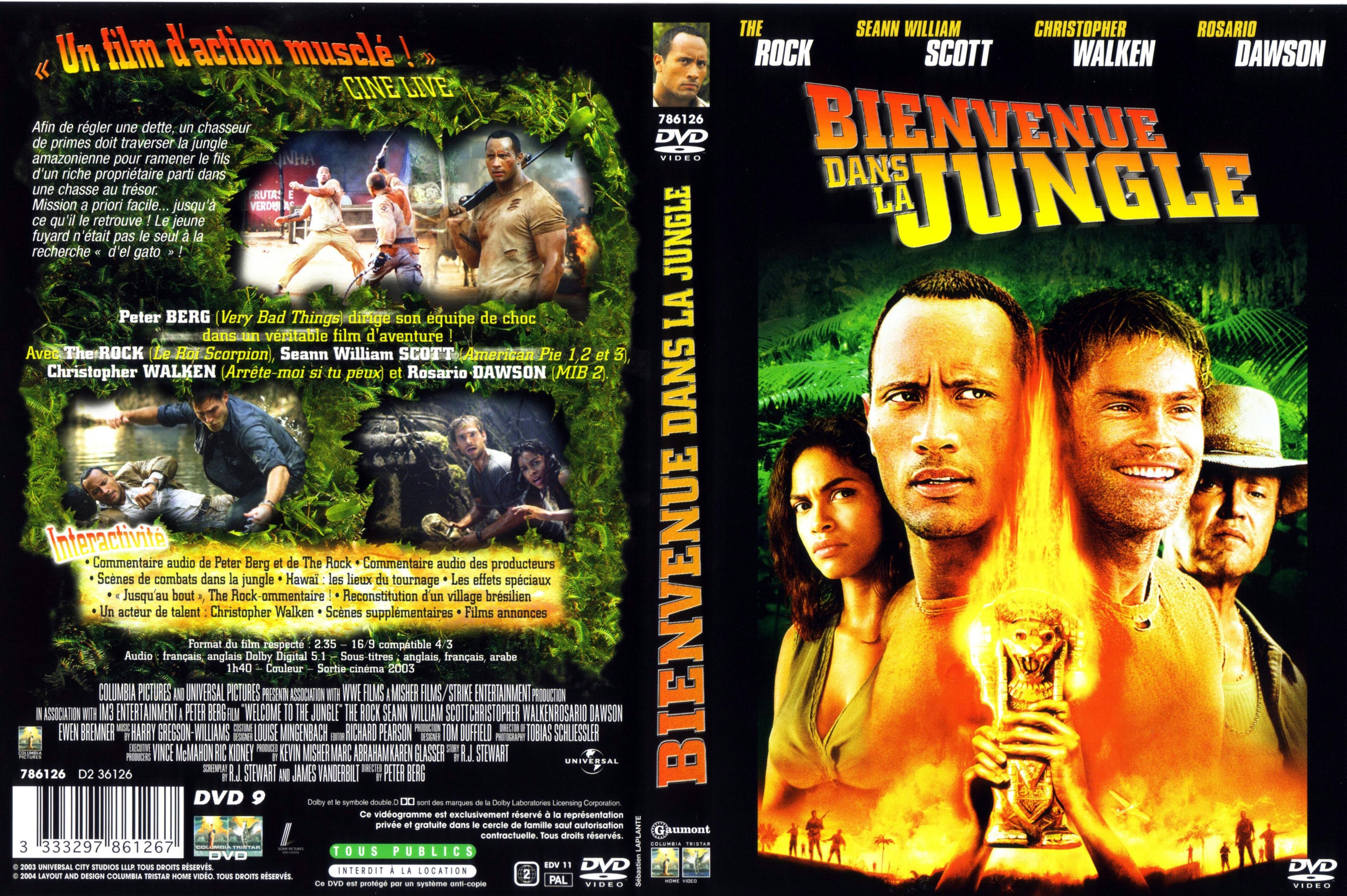 Jaquette DVD Bienvenue dans la jungle