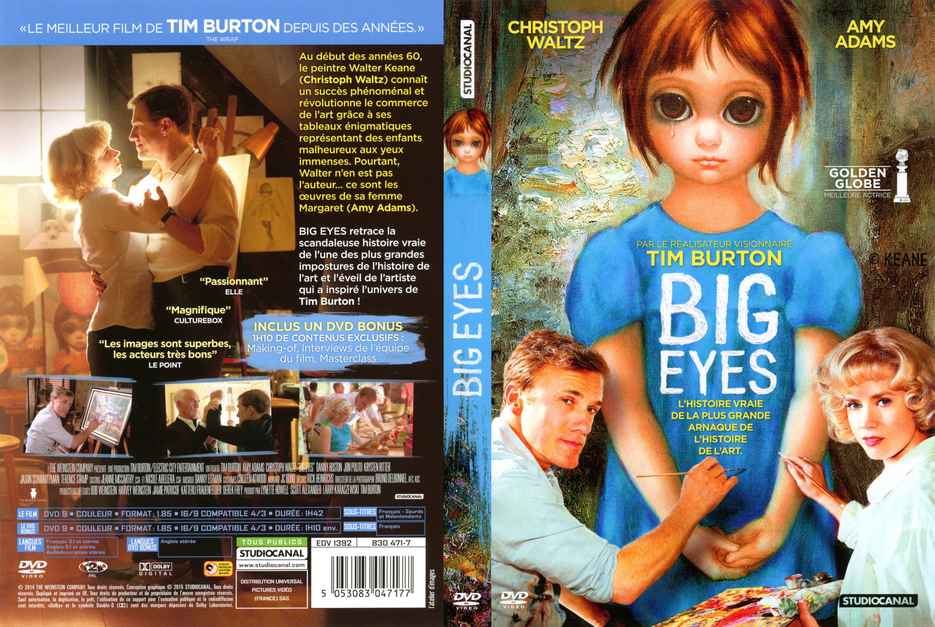 Jaquette DVD Big Eyes