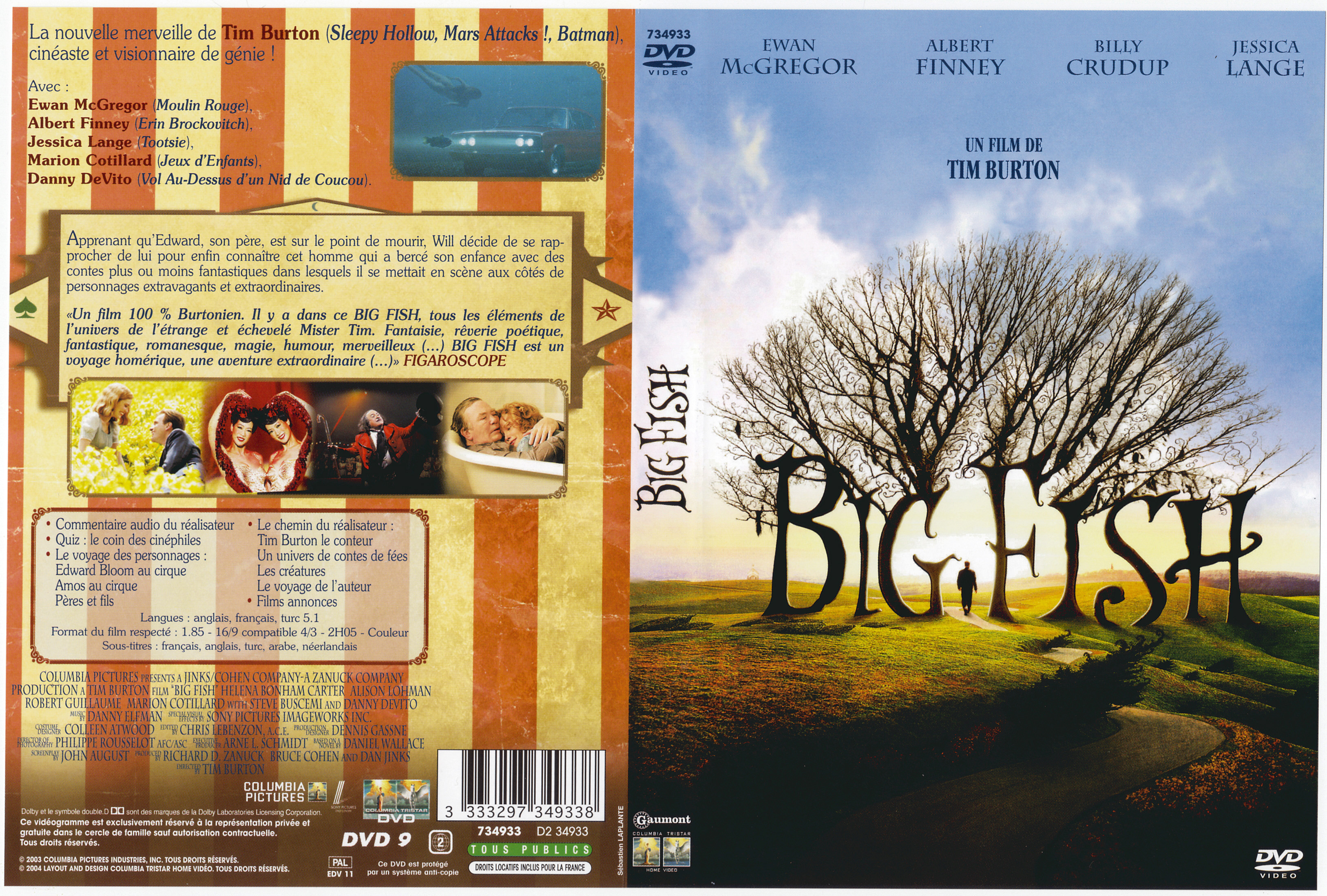 Jaquette DVD Big Fish