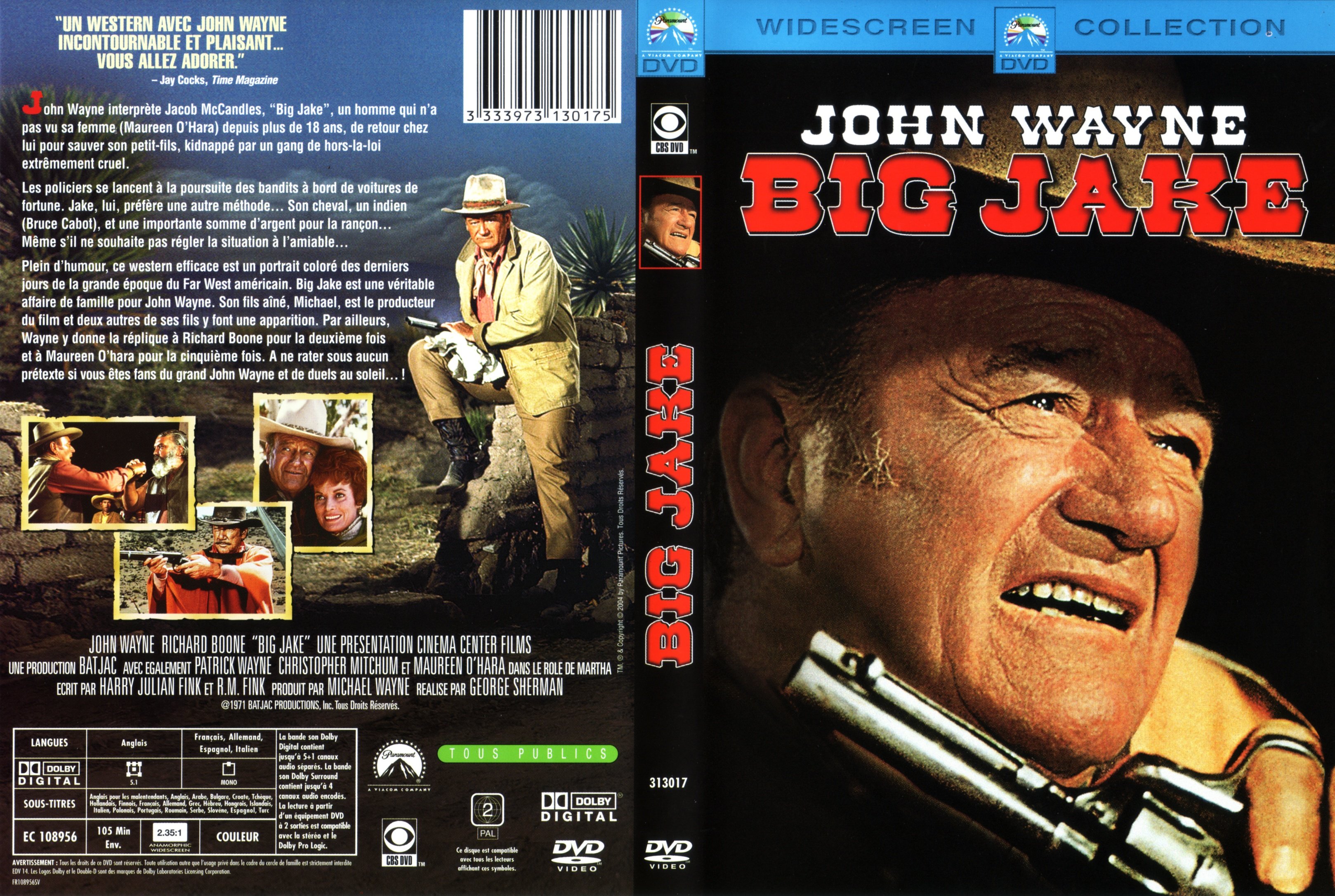 Jaquette DVD Big Jake