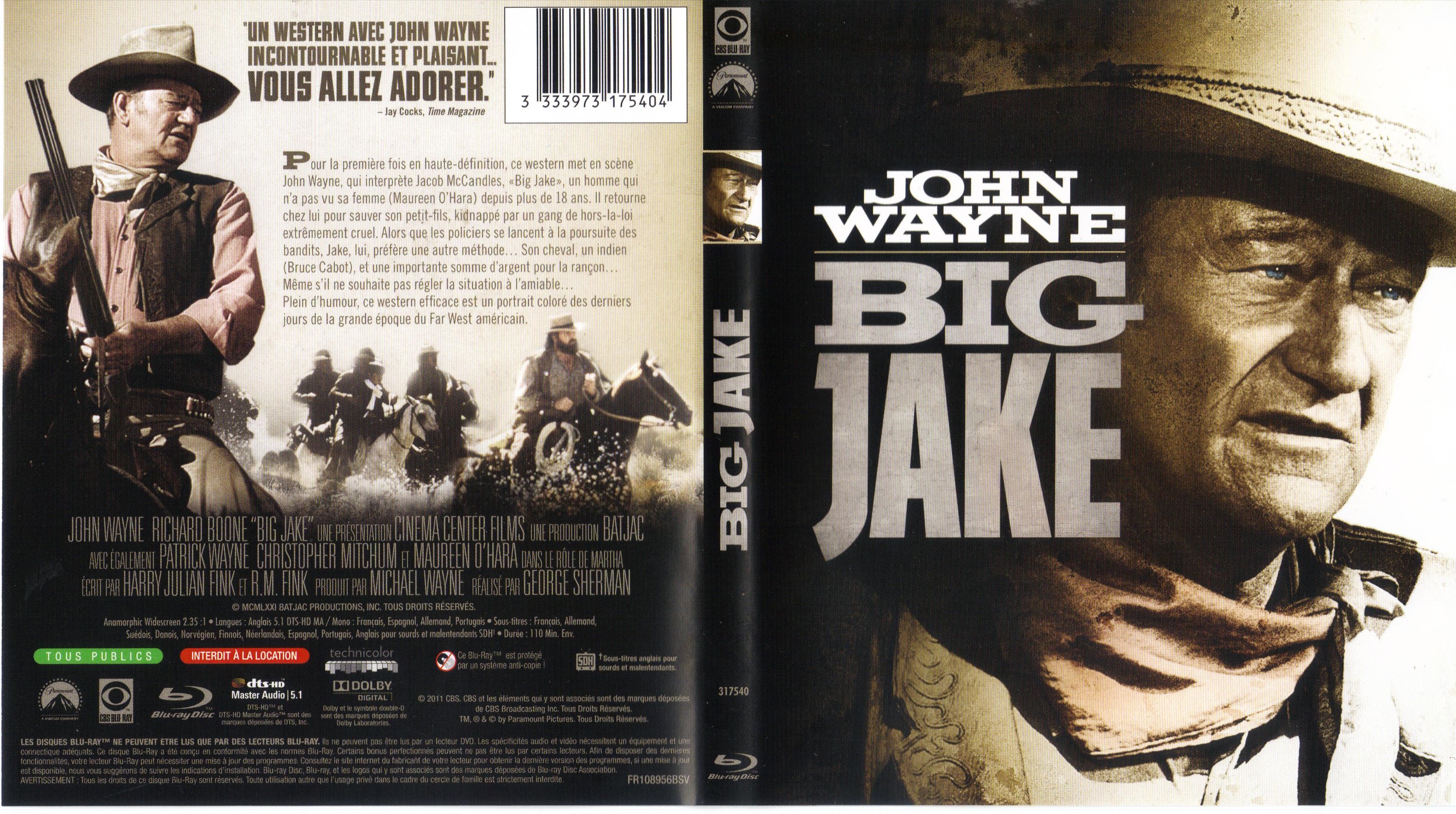 Jaquette DVD Big Jake (BLU-RAY)