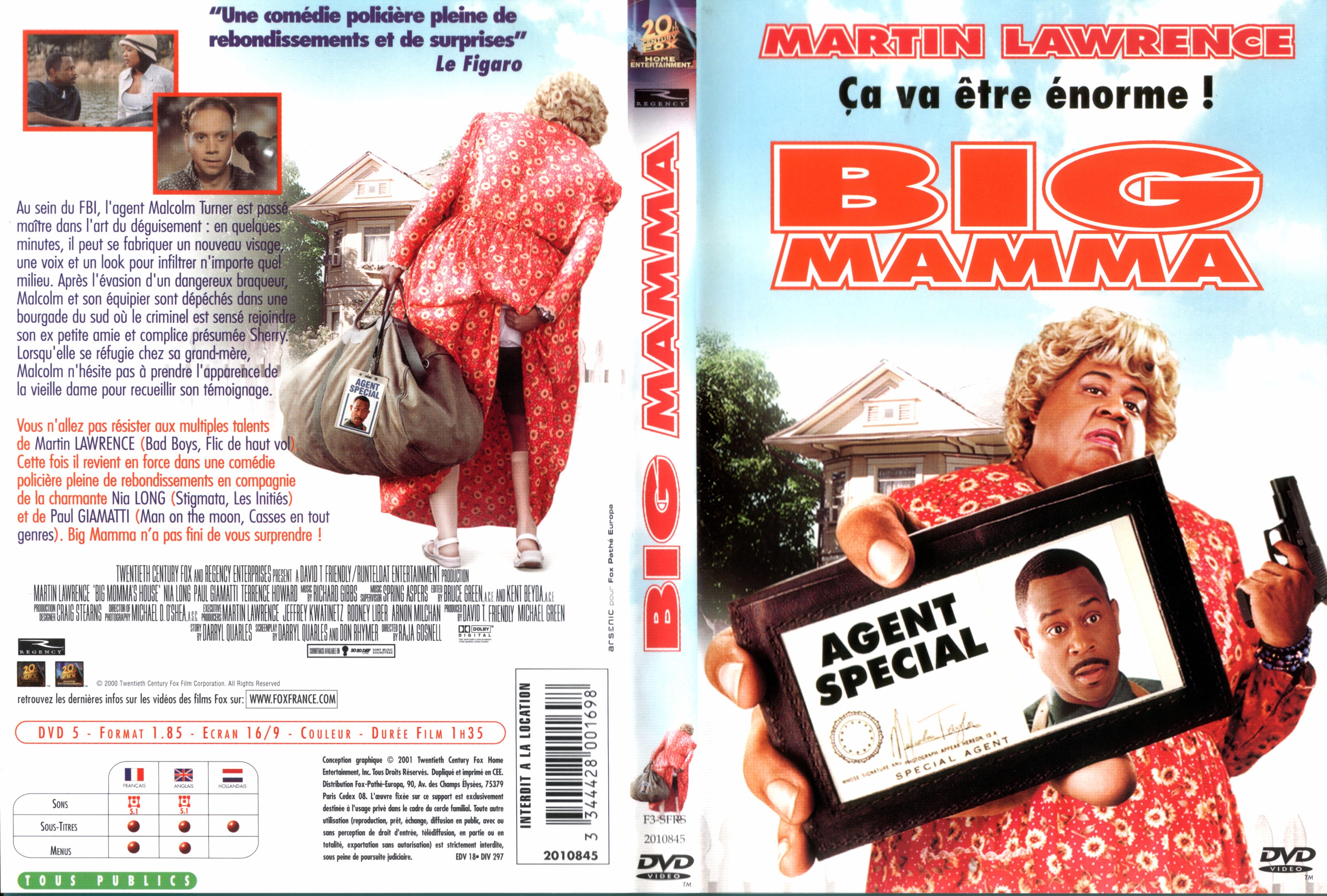 Jaquette DVD Big Mamma