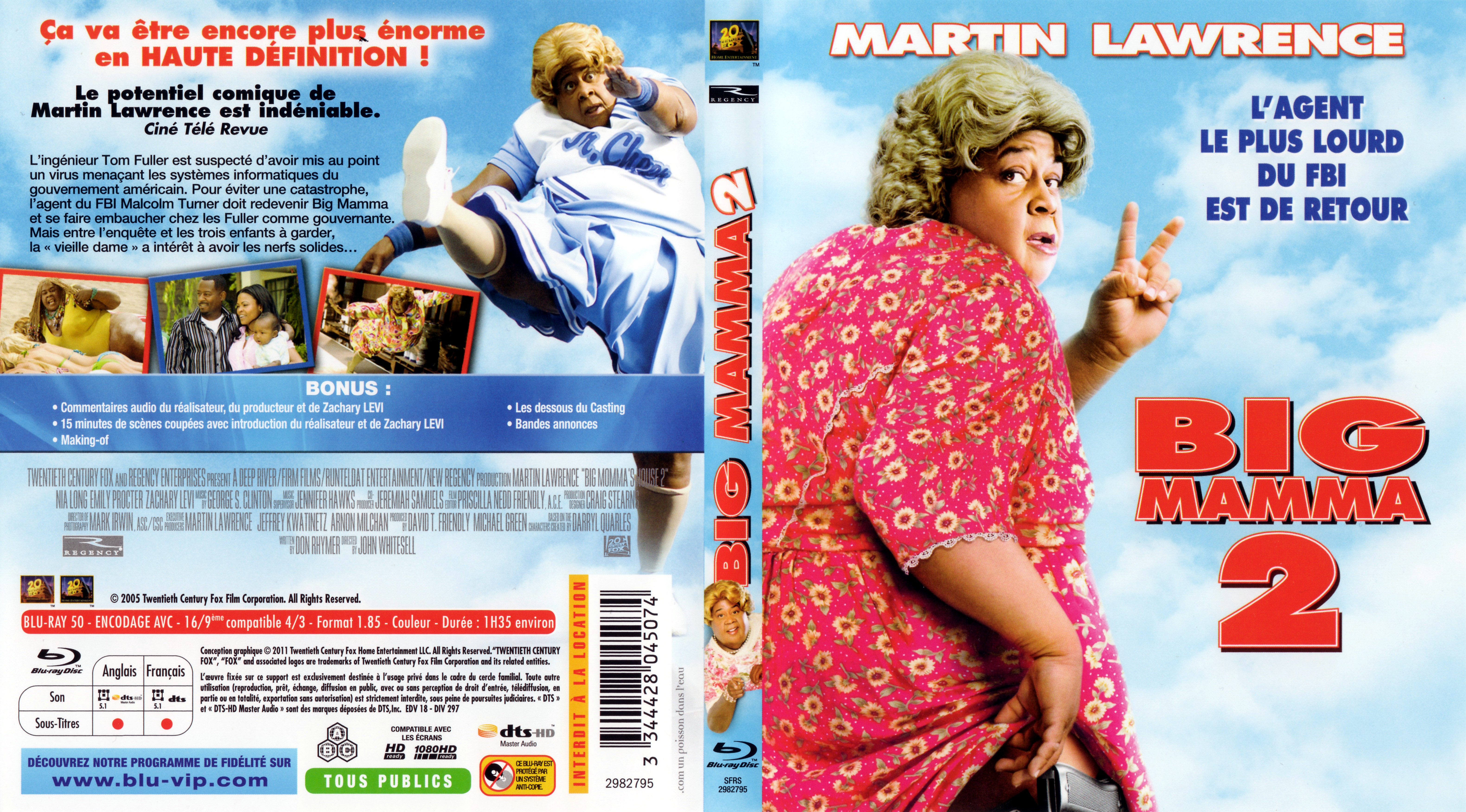 Jaquette DVD Big Mamma 2 (BLU-RAY)