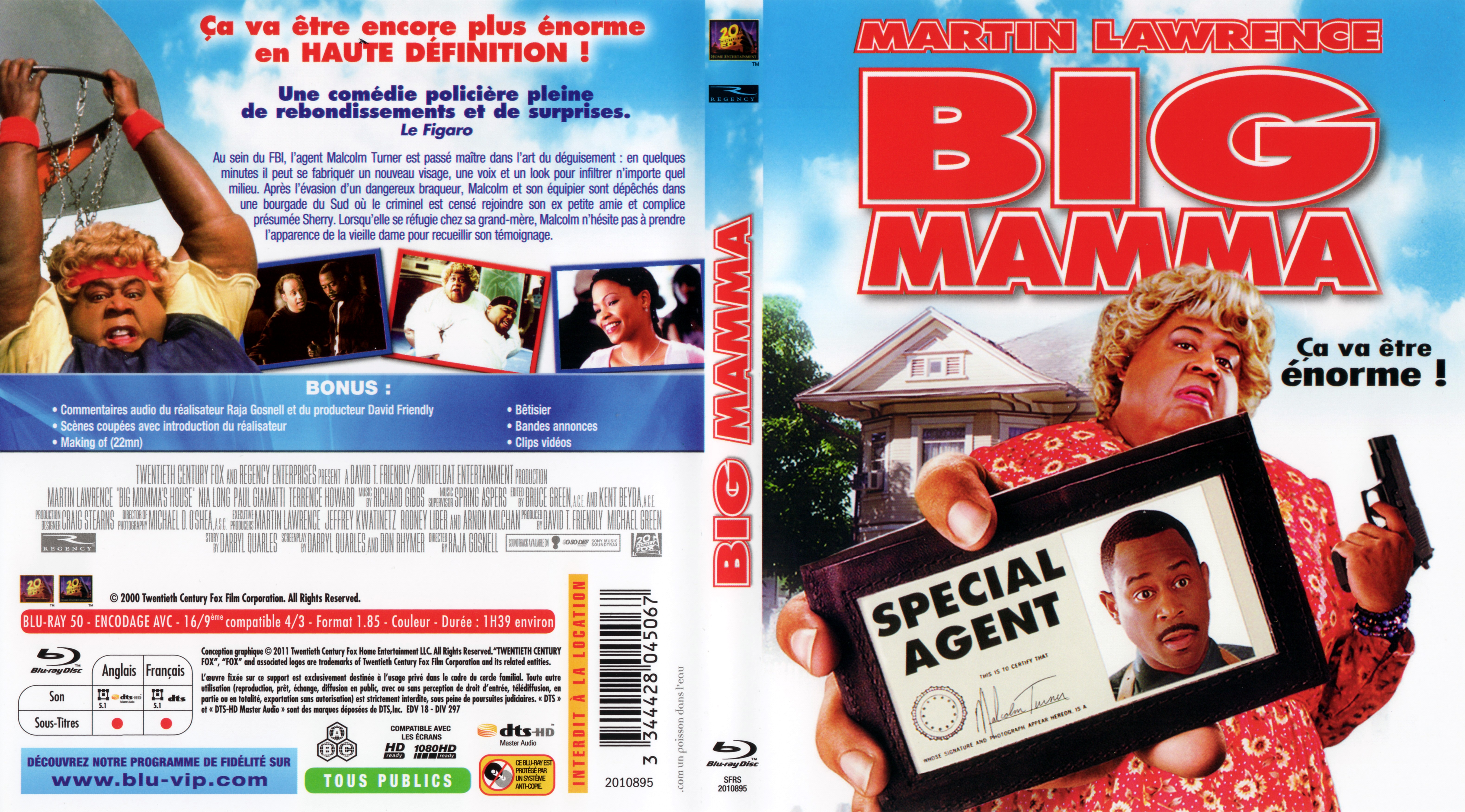 Jaquette DVD Big Mamma (BLU-RAY)