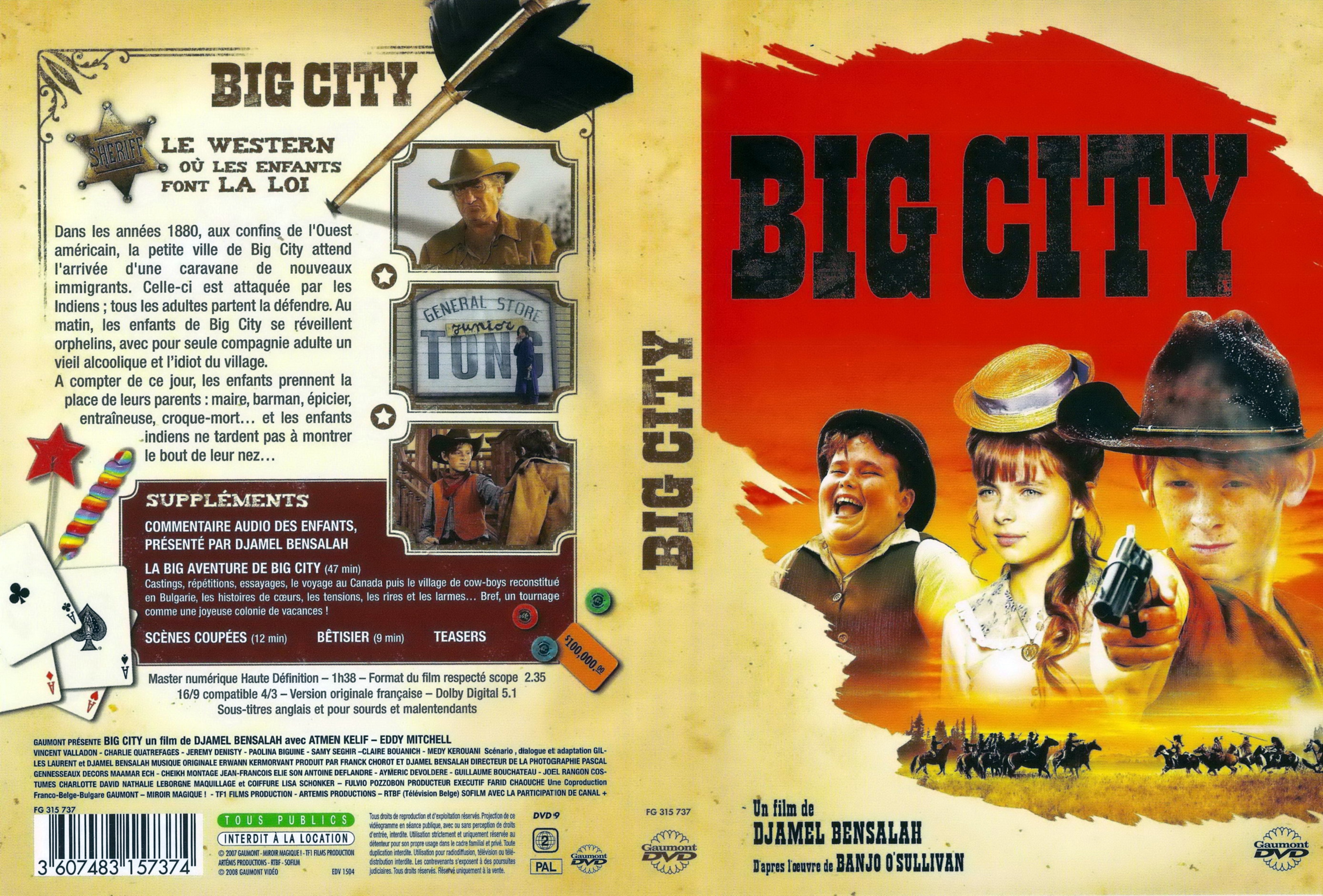 Jaquette DVD Big city