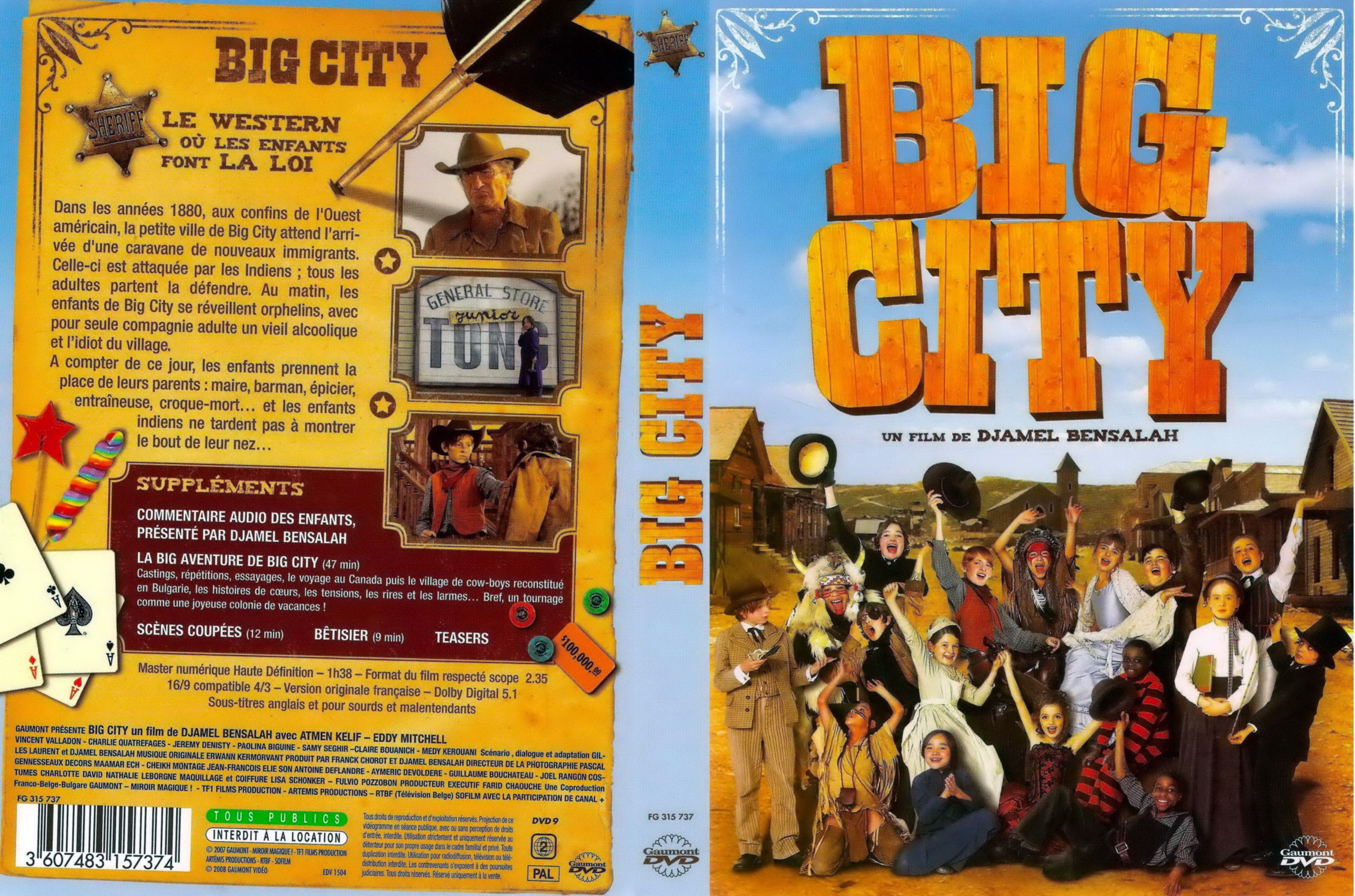 Jaquette DVD Big city COFFRET