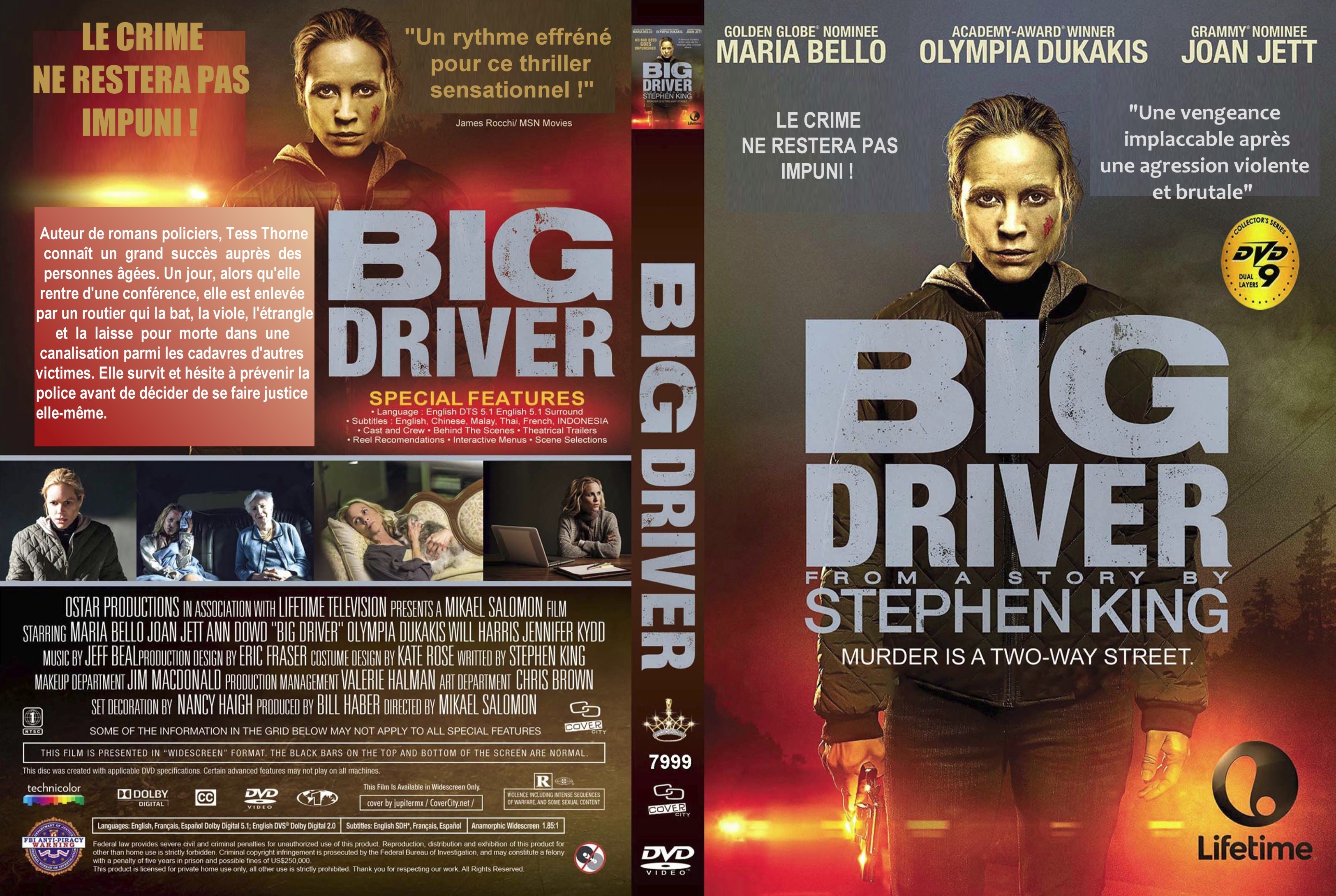 Jaquette DVD Big driver custom