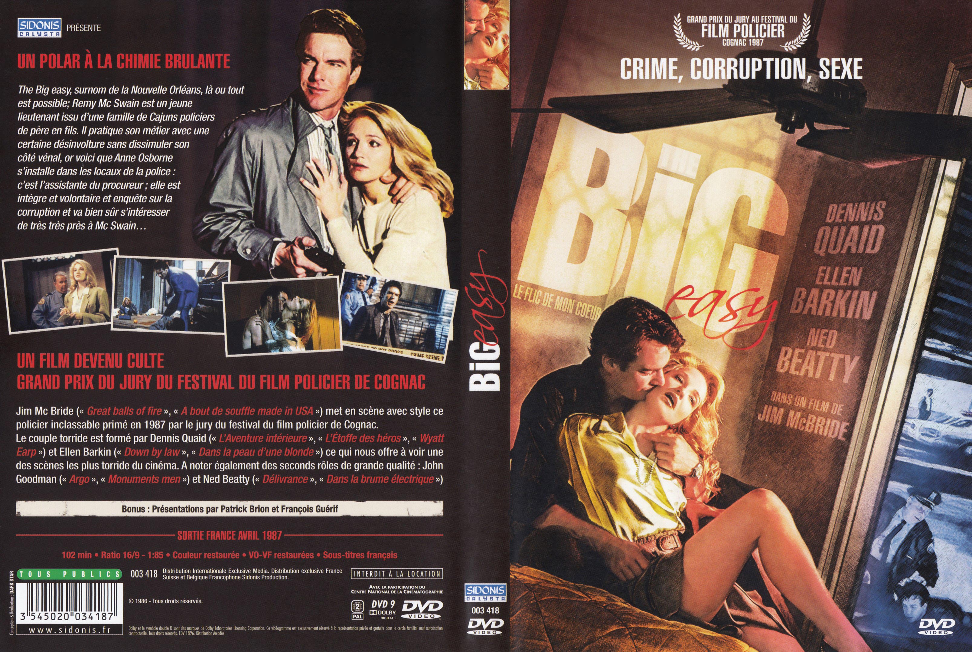 Jaquette DVD Big easy