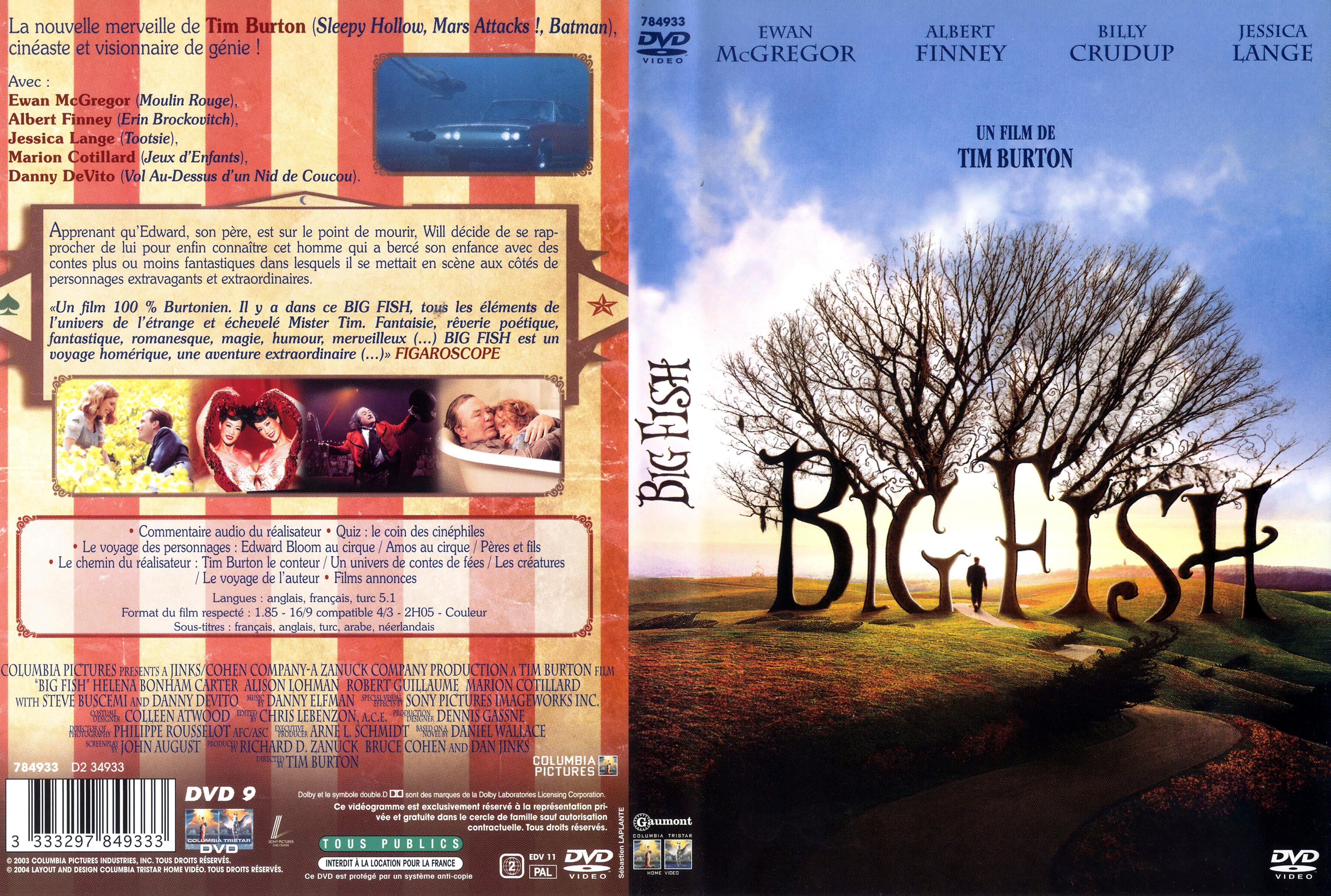 Jaquette DVD Big fish v4