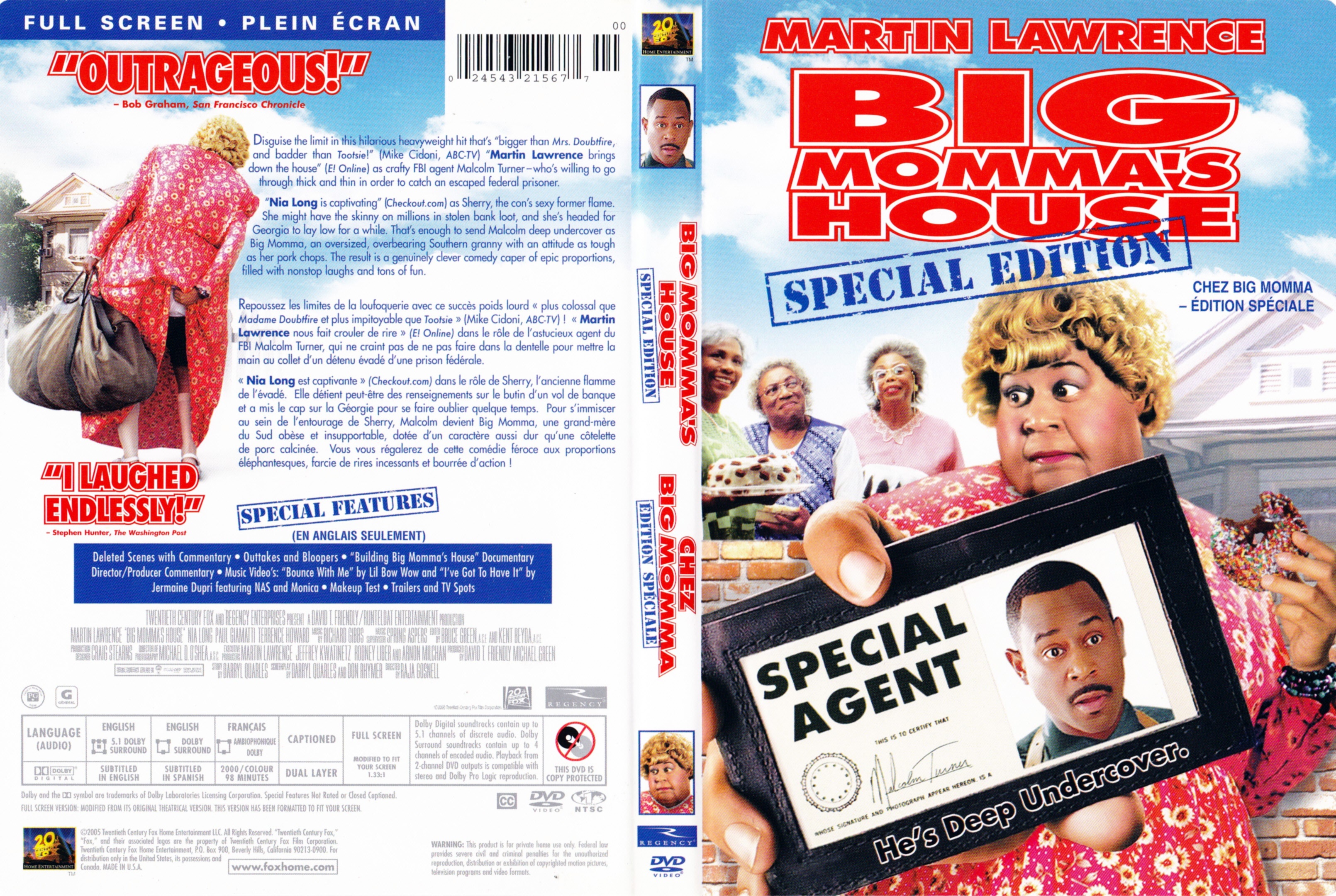 Jaquette DVD Big momm