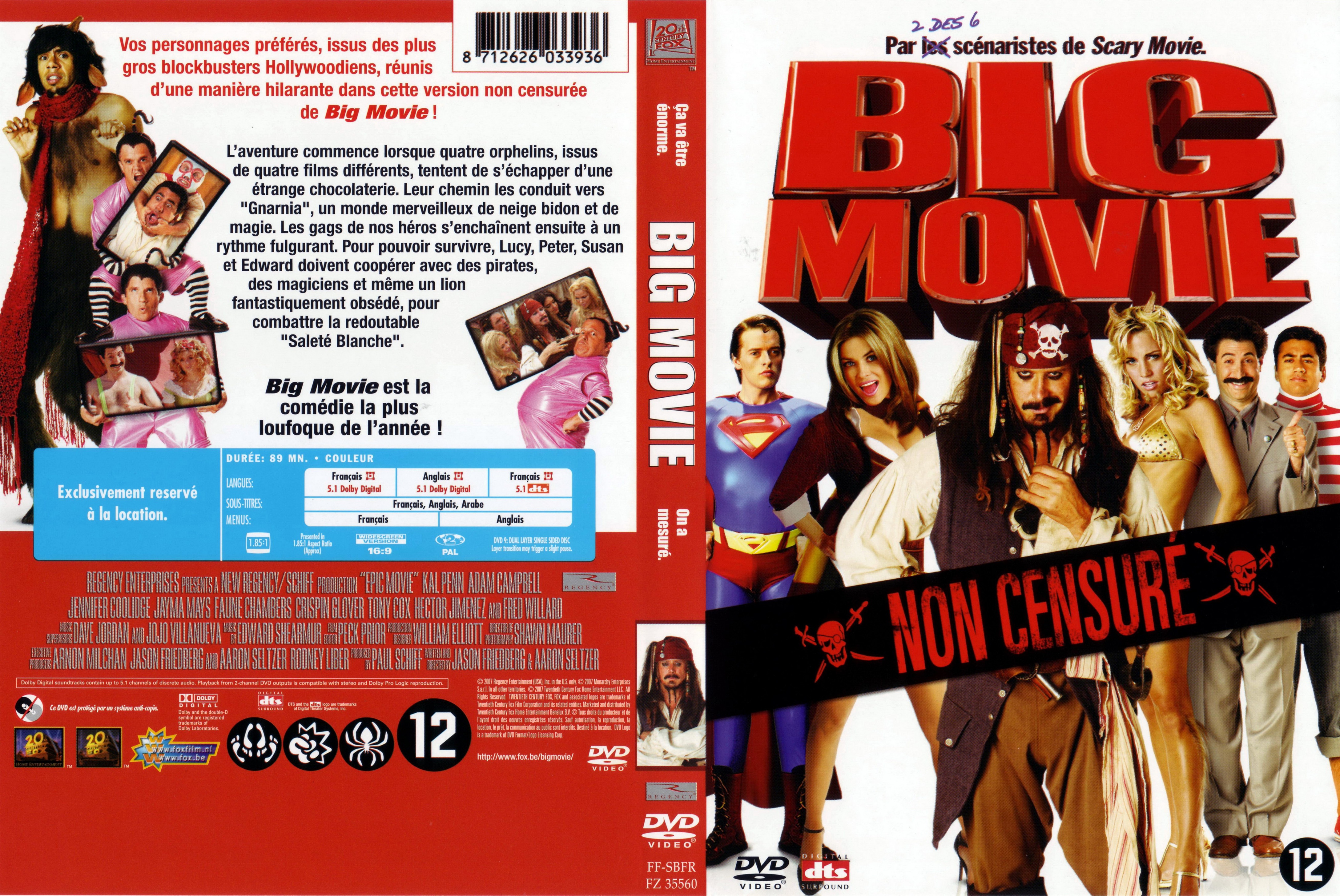 Jaquette DVD Big movie v2