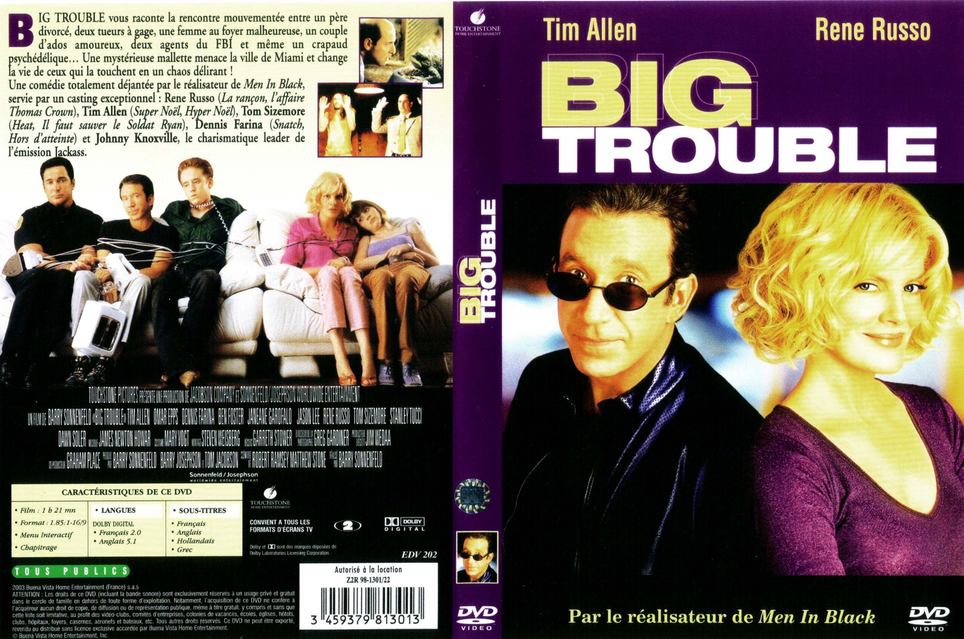 Jaquette DVD Big trouble